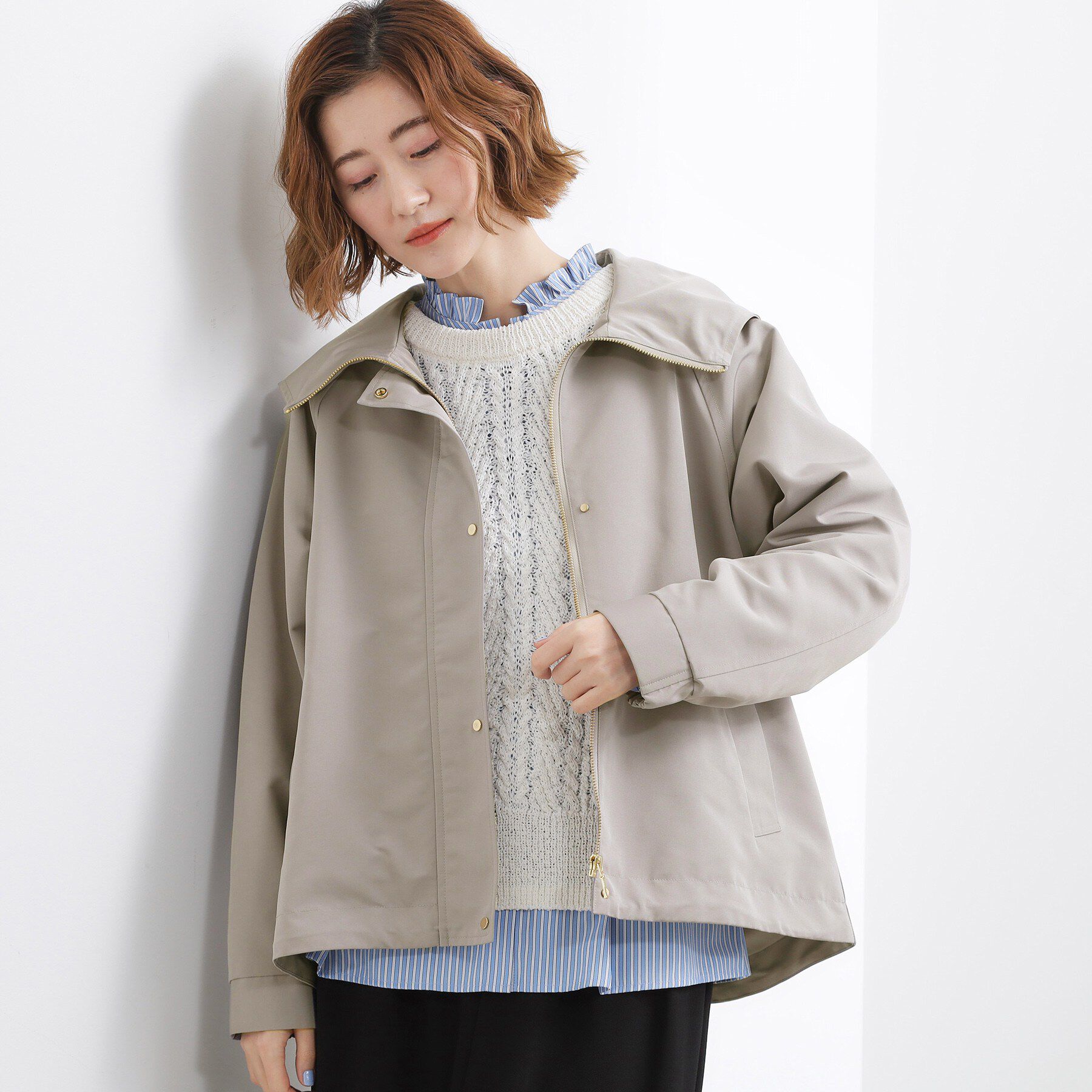 grove「【撥水】きれいめに着こなせるマウンテンパーカ」|その他|