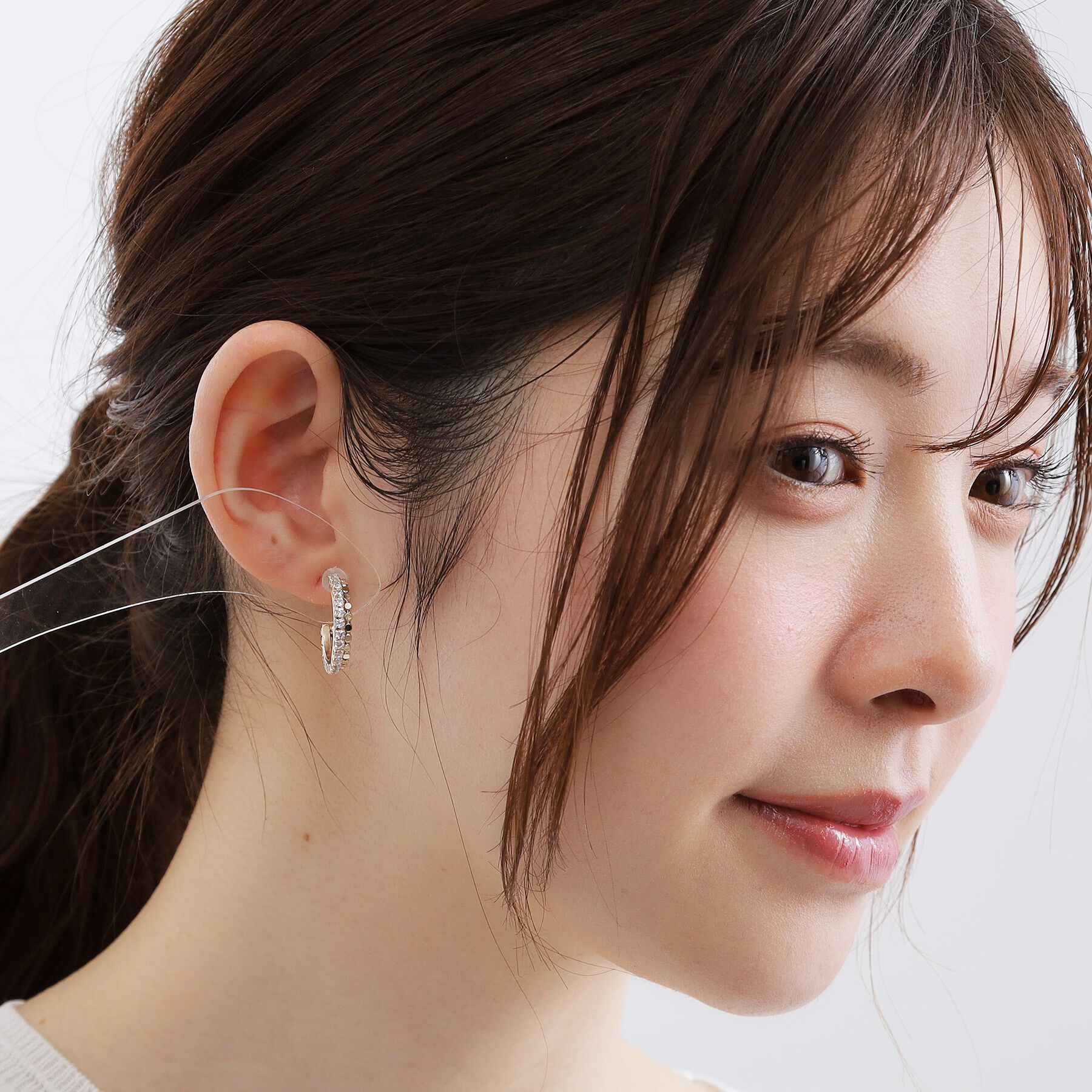 grove「キラキラフープピアス」|ピアス|