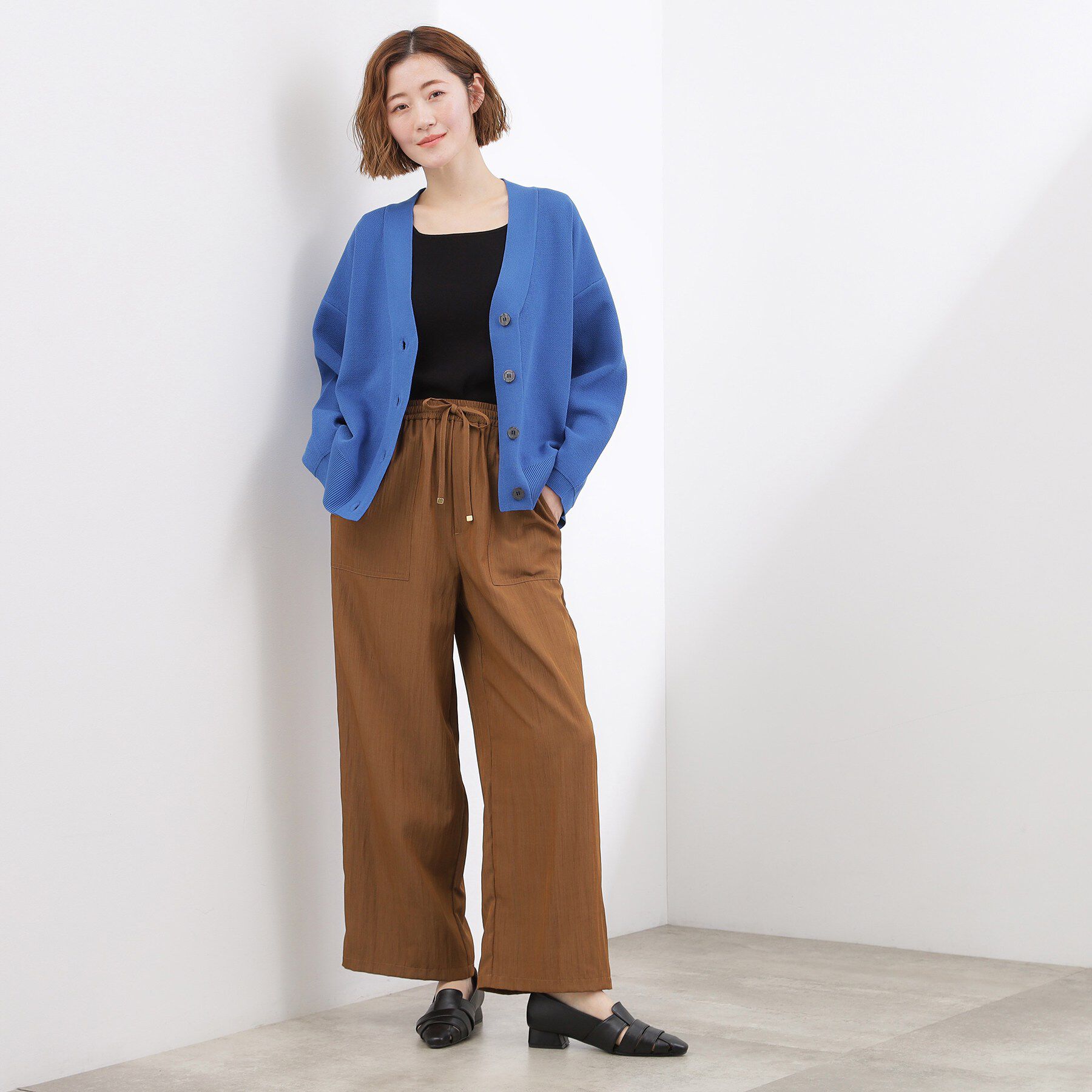 grove「オーバーサイズVネックカーディガン」|カーディガン|