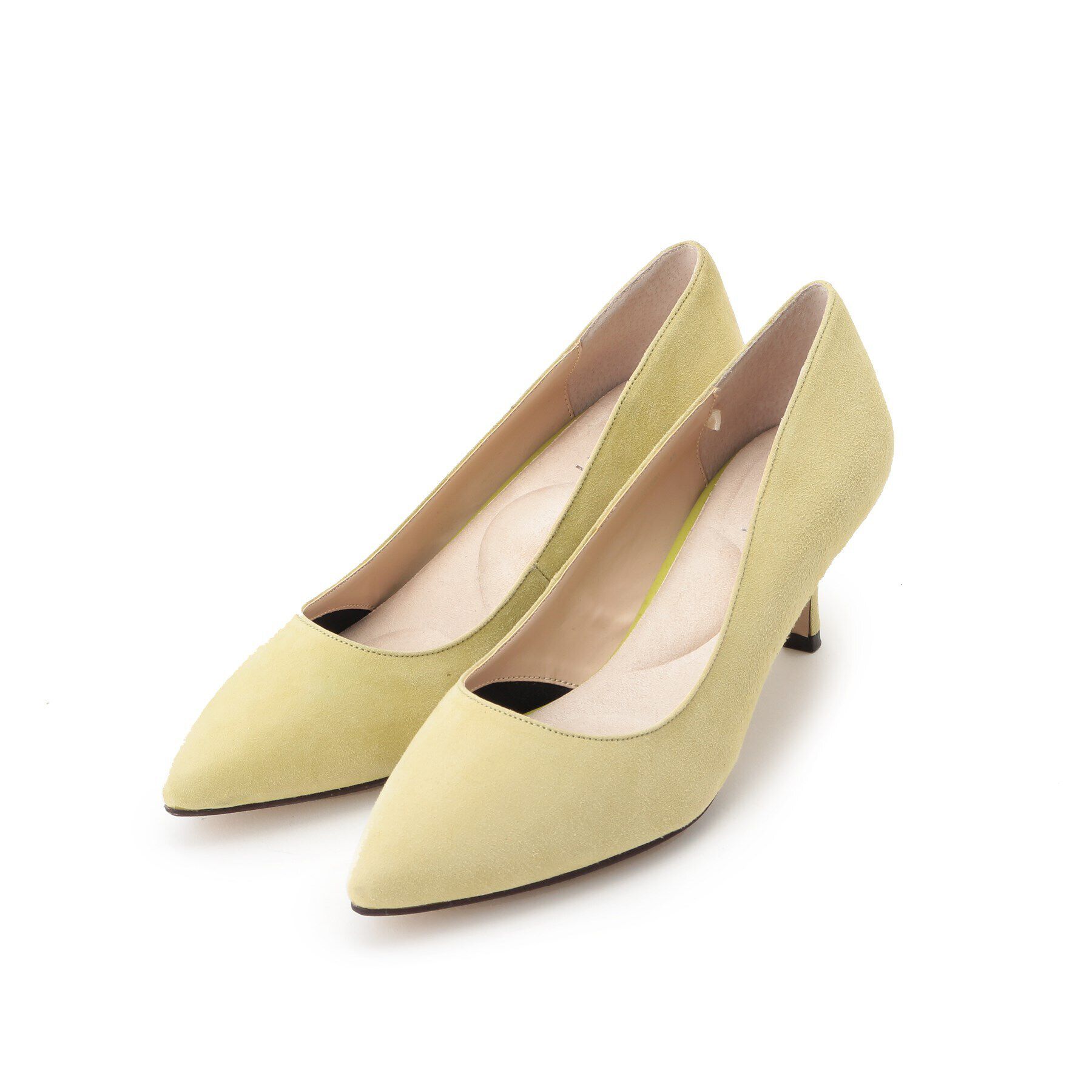 INDIVI「【デイリーパンプス】ポインテッドトゥパンプス」|パンプス|ライトグリーン(82