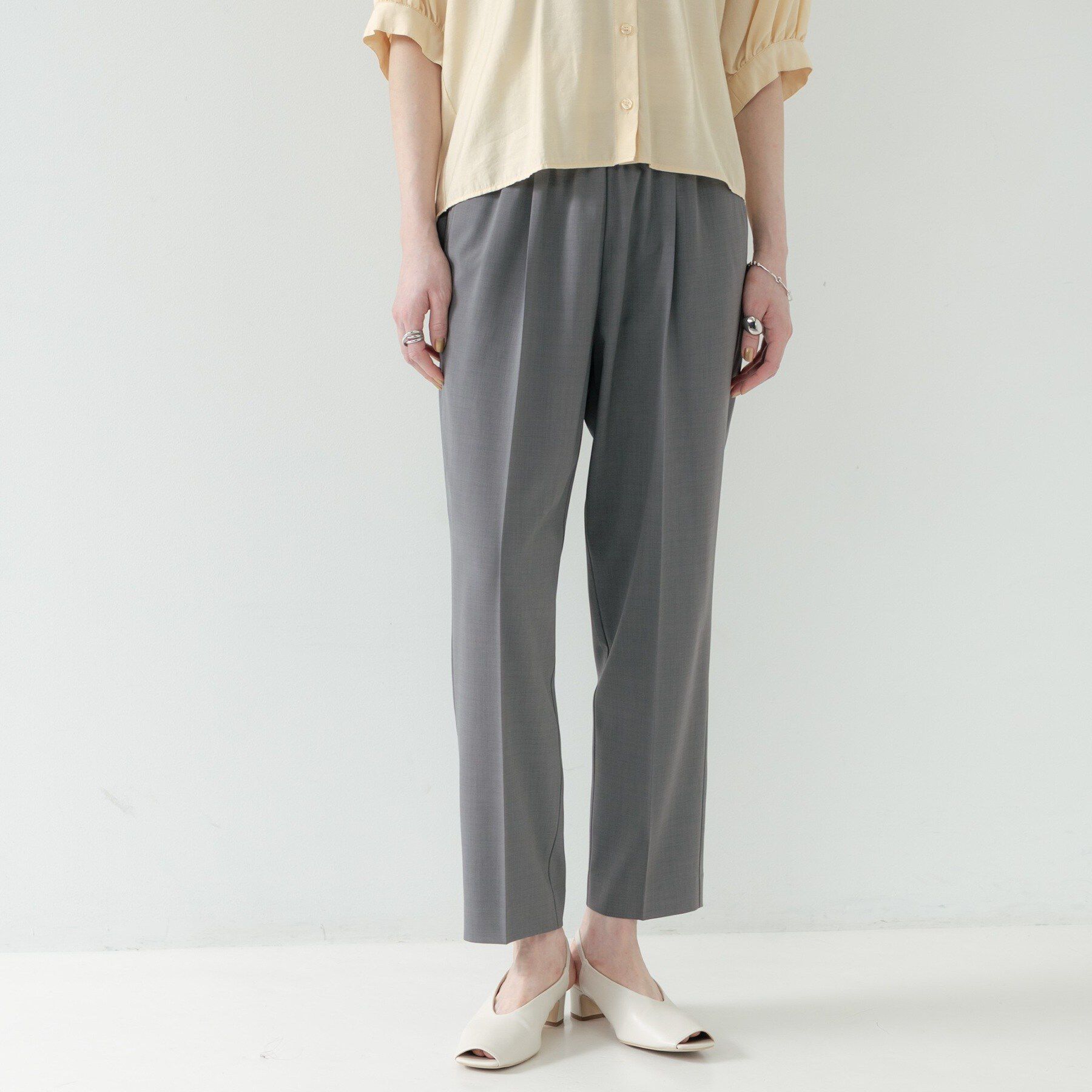 GALLEST「Comfy SET UP｜イージーテーパードパンツ【セットアップ対応／通勤／カセット服】」|その他|