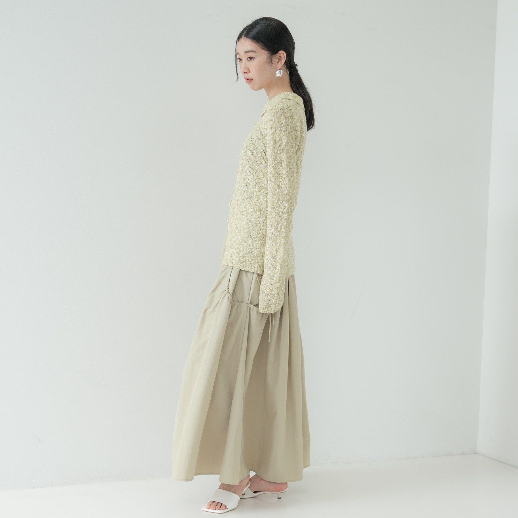 GALLEST「ギャザーポケットスカート」|スカート|