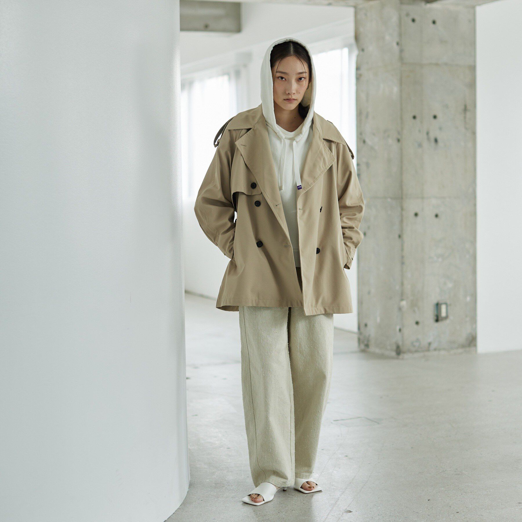 GALLEST「ボンディングショートトレンチ」|トレンチコート|