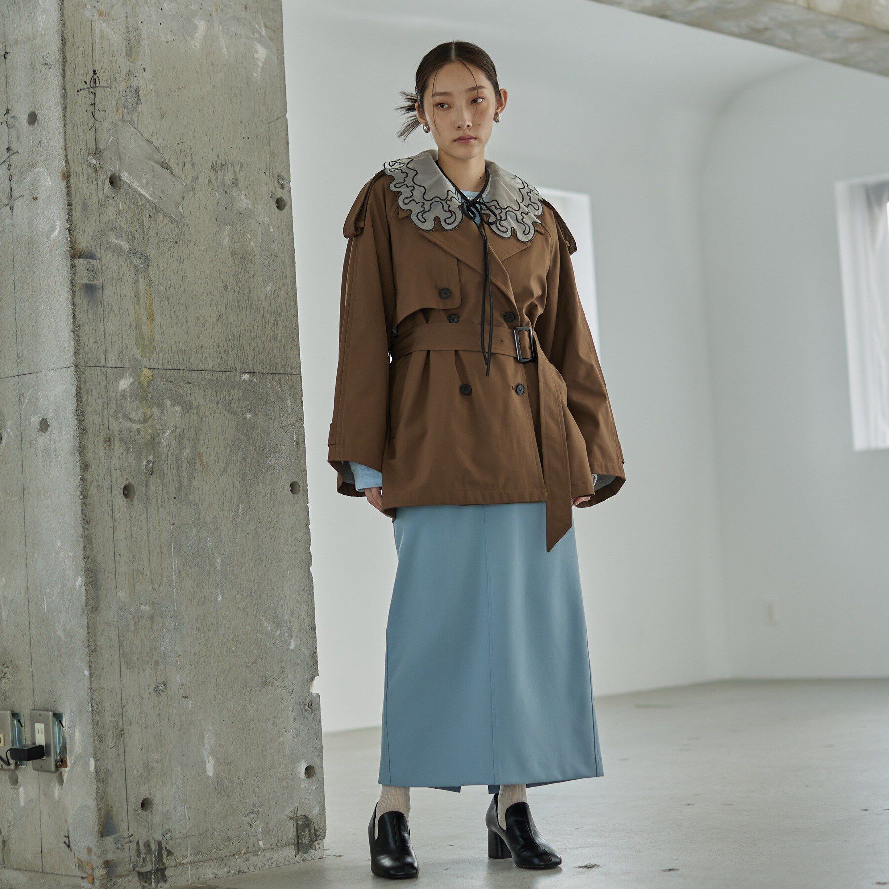 GALLEST「ボンディングショートトレンチ」|トレンチコート|