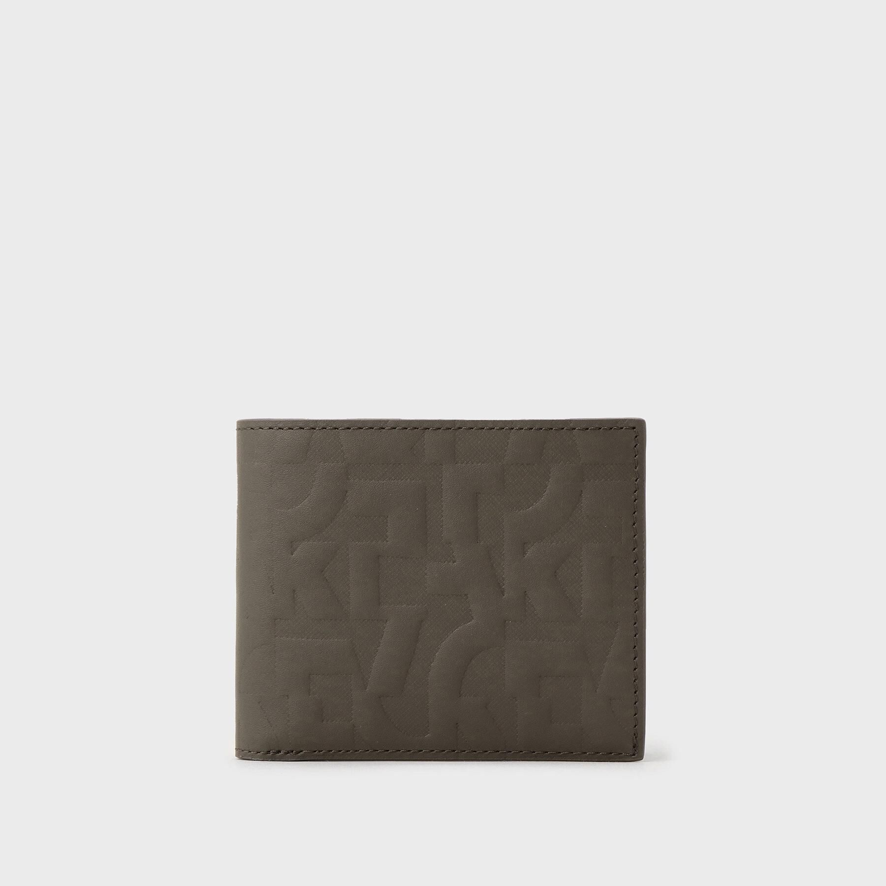 TAKEO KIKUCHI「パズルエンボス 2つ折り財布」|財布|チャコールグレー(0