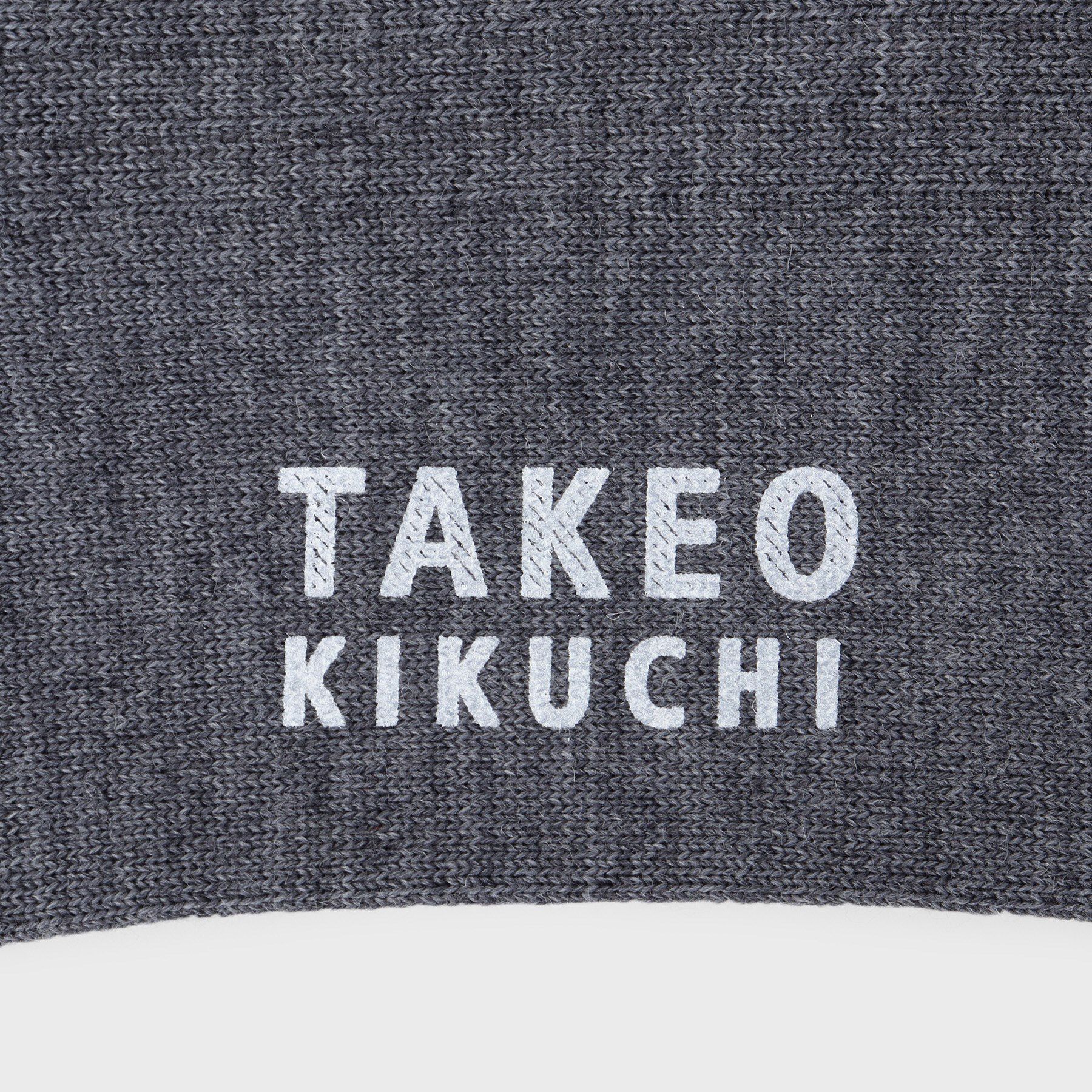 TAKEO KIKUCHI「ワンポイント刺繍ウール混ソックス」|ソックス|