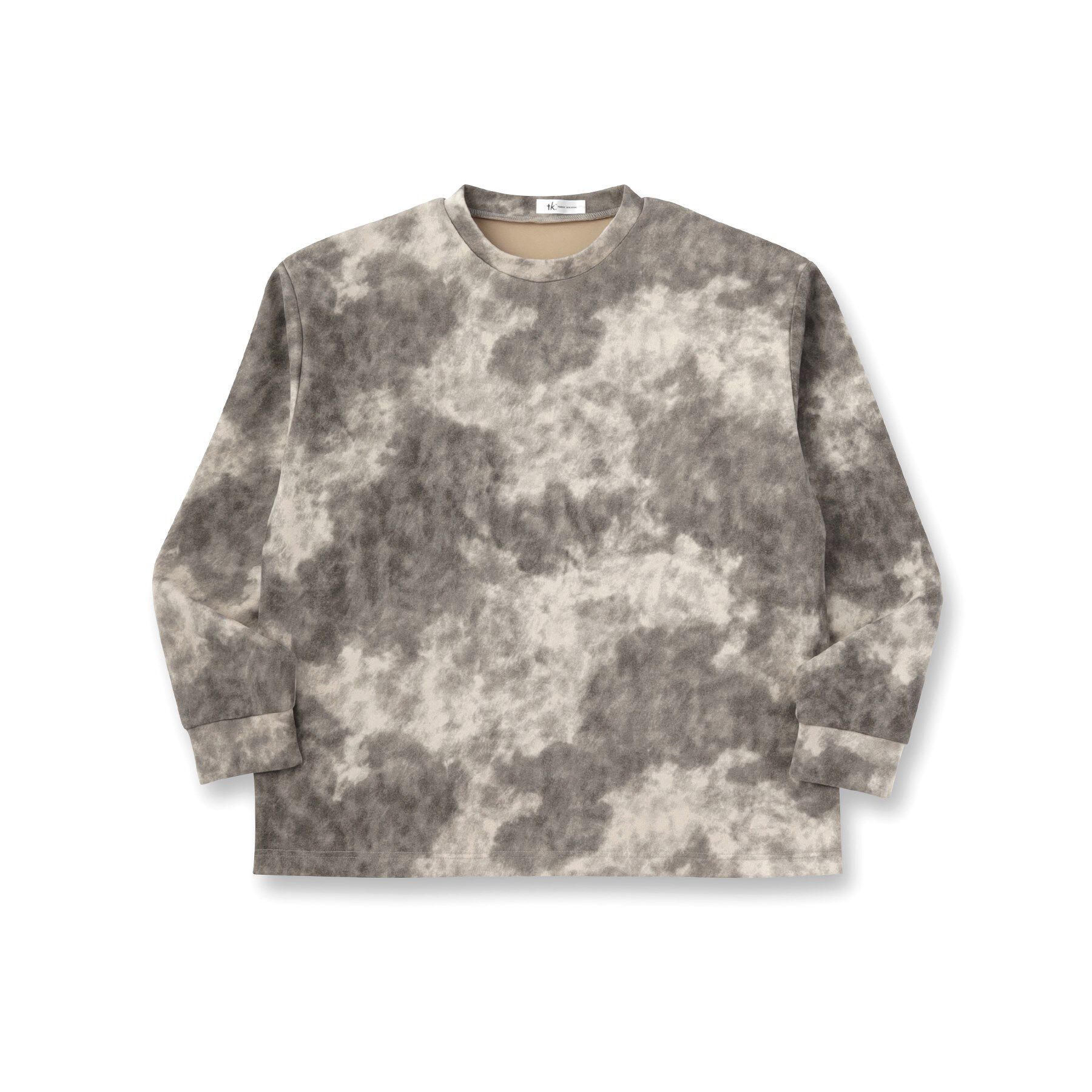 tk.TAKEO KIKUCHI「ヴィンテージライクプリント クルーネックカットソー」|Tシャツ・カットソー|