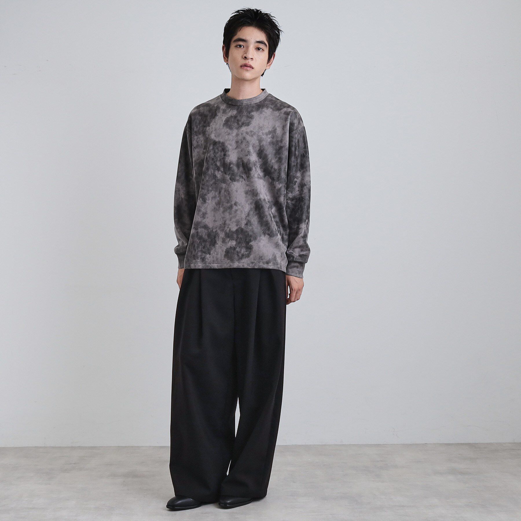 tk.TAKEO KIKUCHI「ヴィンテージライクプリント クルーネックカットソー」|Tシャツ・カットソー|