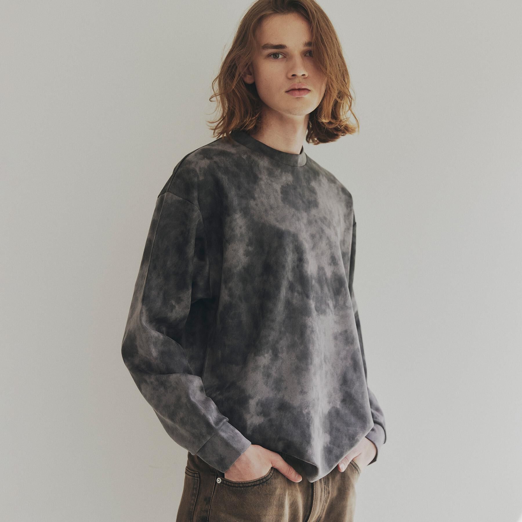 tk.TAKEO KIKUCHI「ヴィンテージライクプリント クルーネックカットソー」|Tシャツ・カットソー|