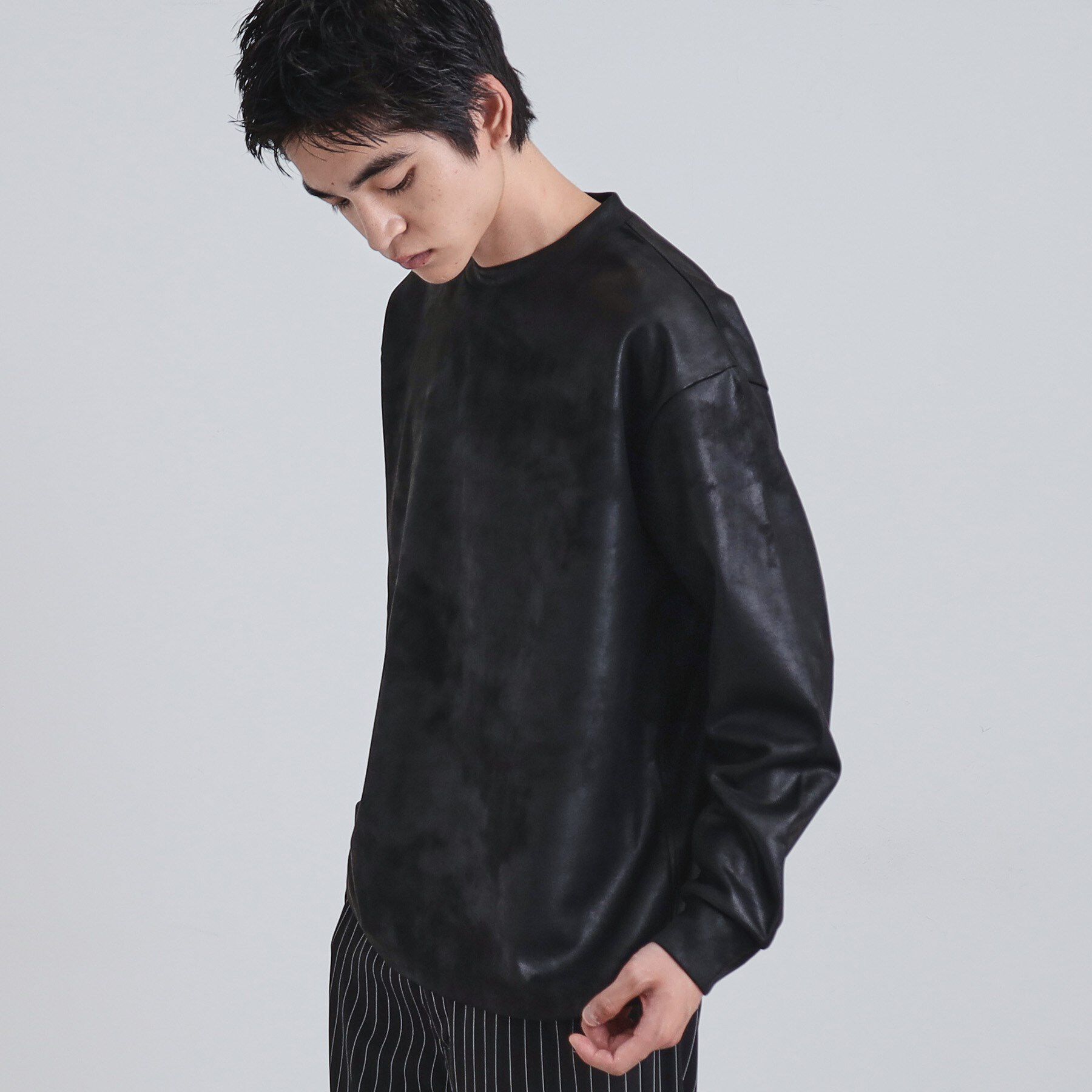 tk.TAKEO KIKUCHI「ヴィンテージライクプリント クルーネックカットソー」|Tシャツ・カットソー|