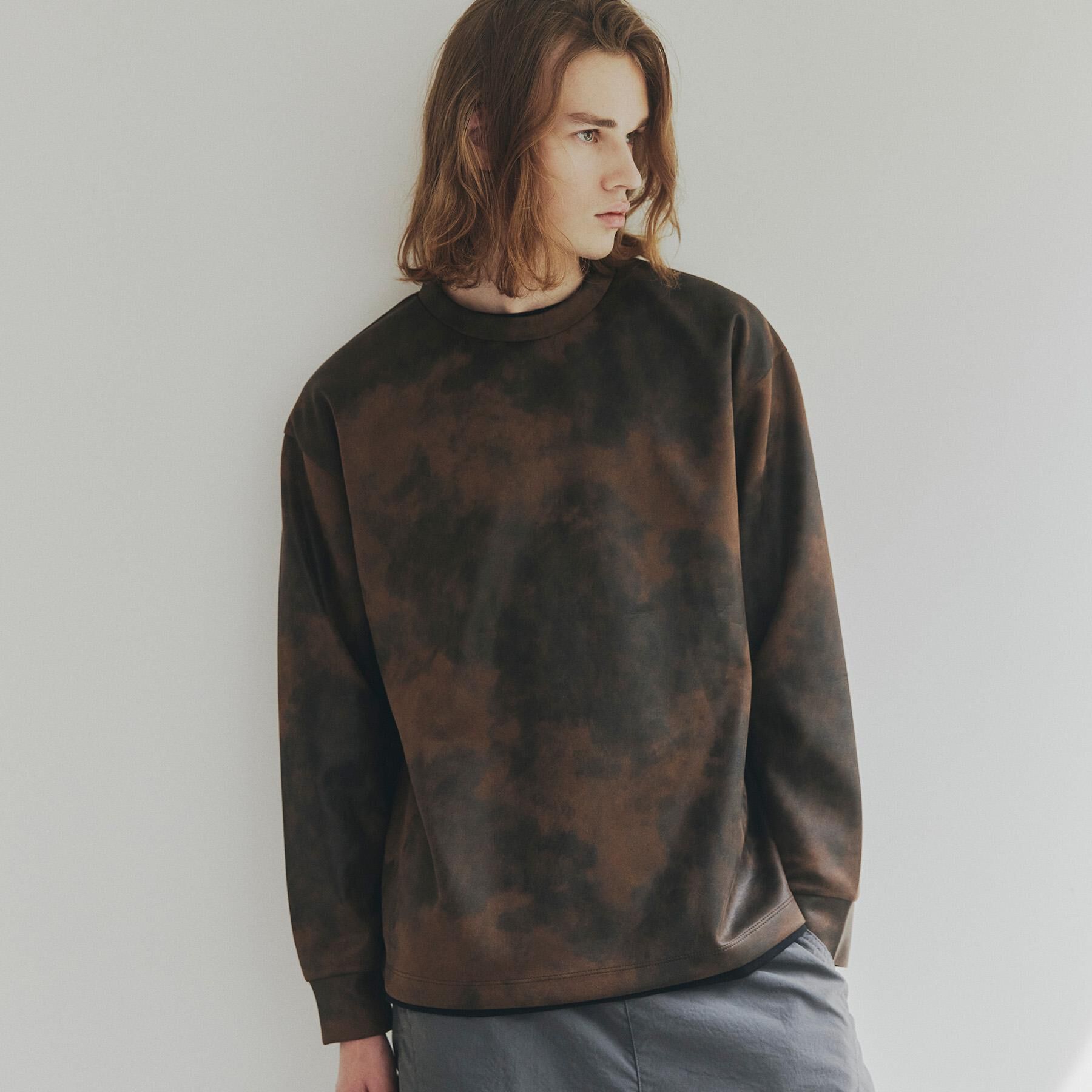 tk.TAKEO KIKUCHI「ヴィンテージライクプリント クルーネックカットソー」|Tシャツ・カットソー|