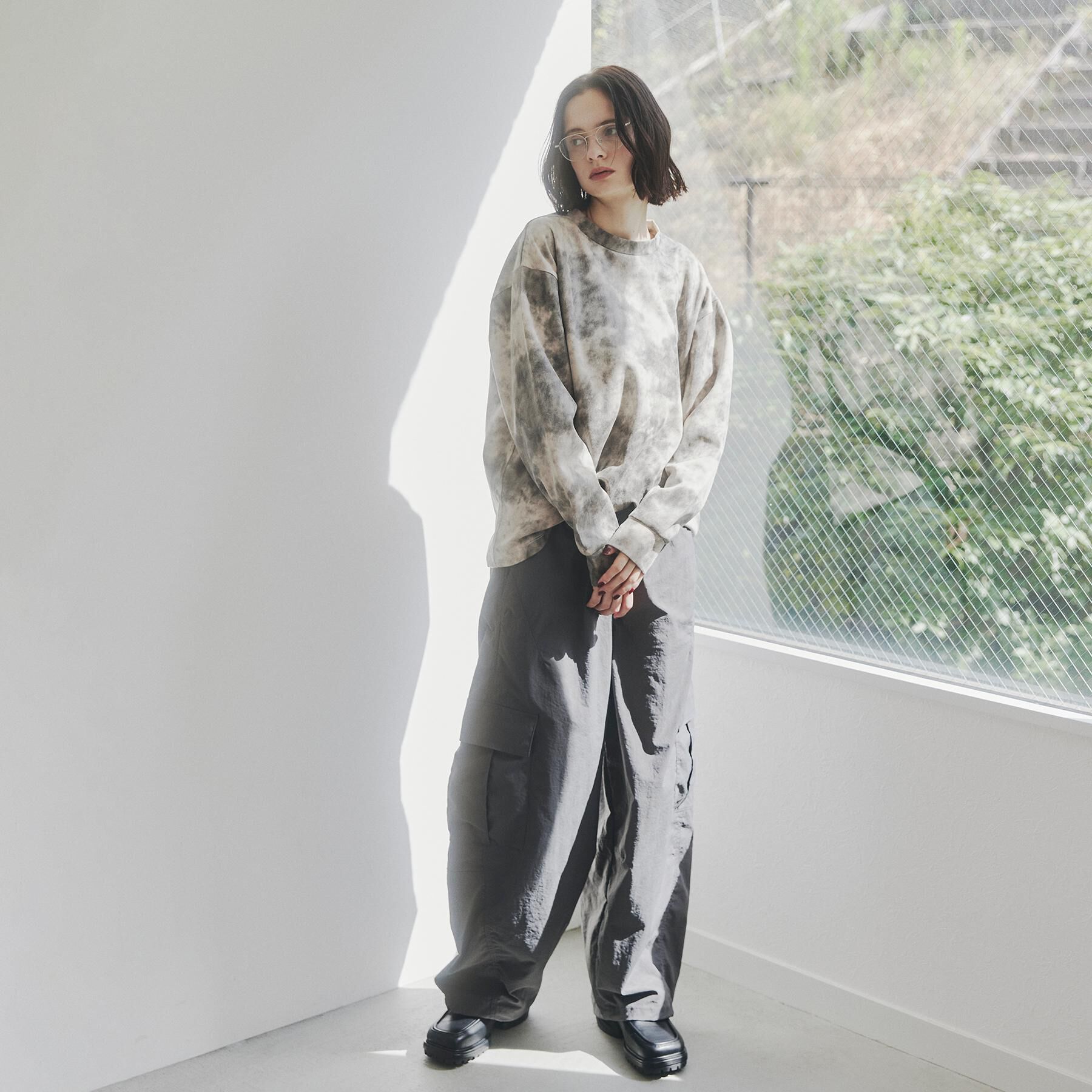 tk.TAKEO KIKUCHI「ヴィンテージライクプリント クルーネックカットソー」|Tシャツ・カットソー|