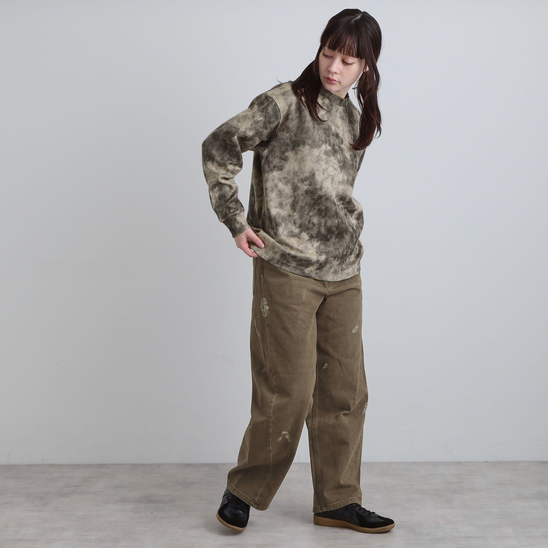 tk.TAKEO KIKUCHI「ヴィンテージライクプリント クルーネックカットソー」|Tシャツ・カットソー|