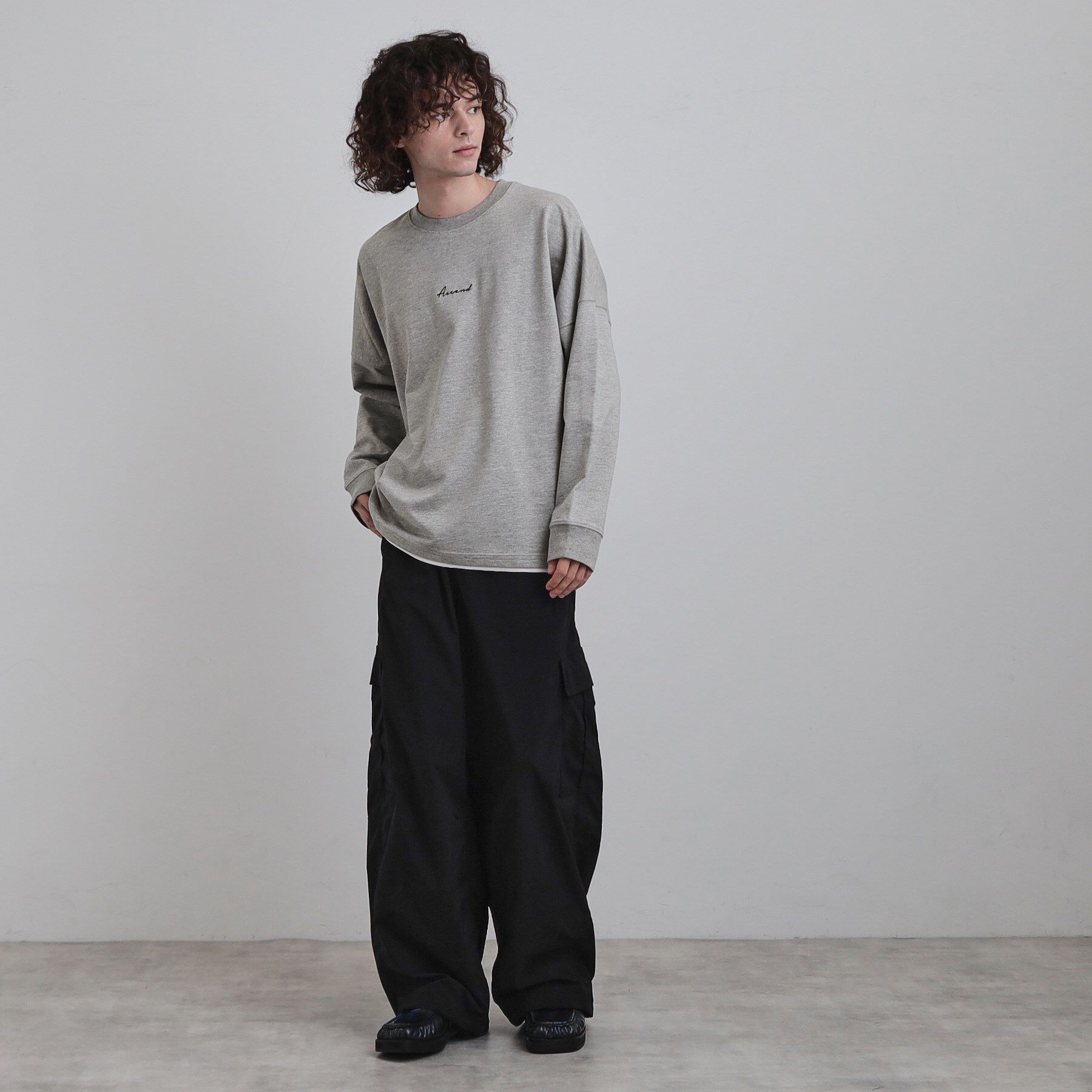 tk.TAKEO KIKUCHI「ドルマンレイヤードスウェット」|Tシャツ・カットソー|