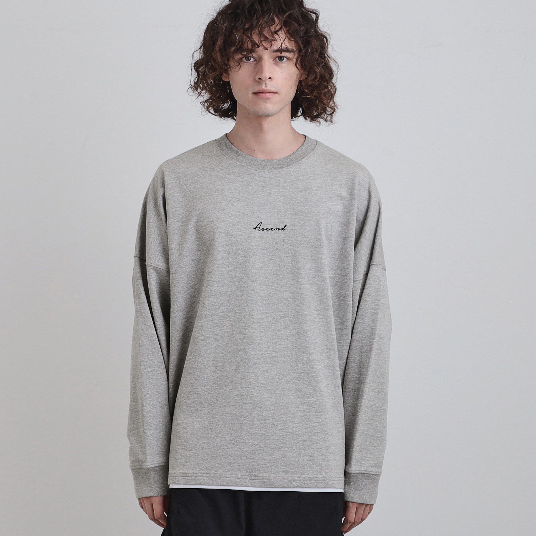 tk.TAKEO KIKUCHI「ドルマンレイヤードスウェット」|Tシャツ・カットソー|