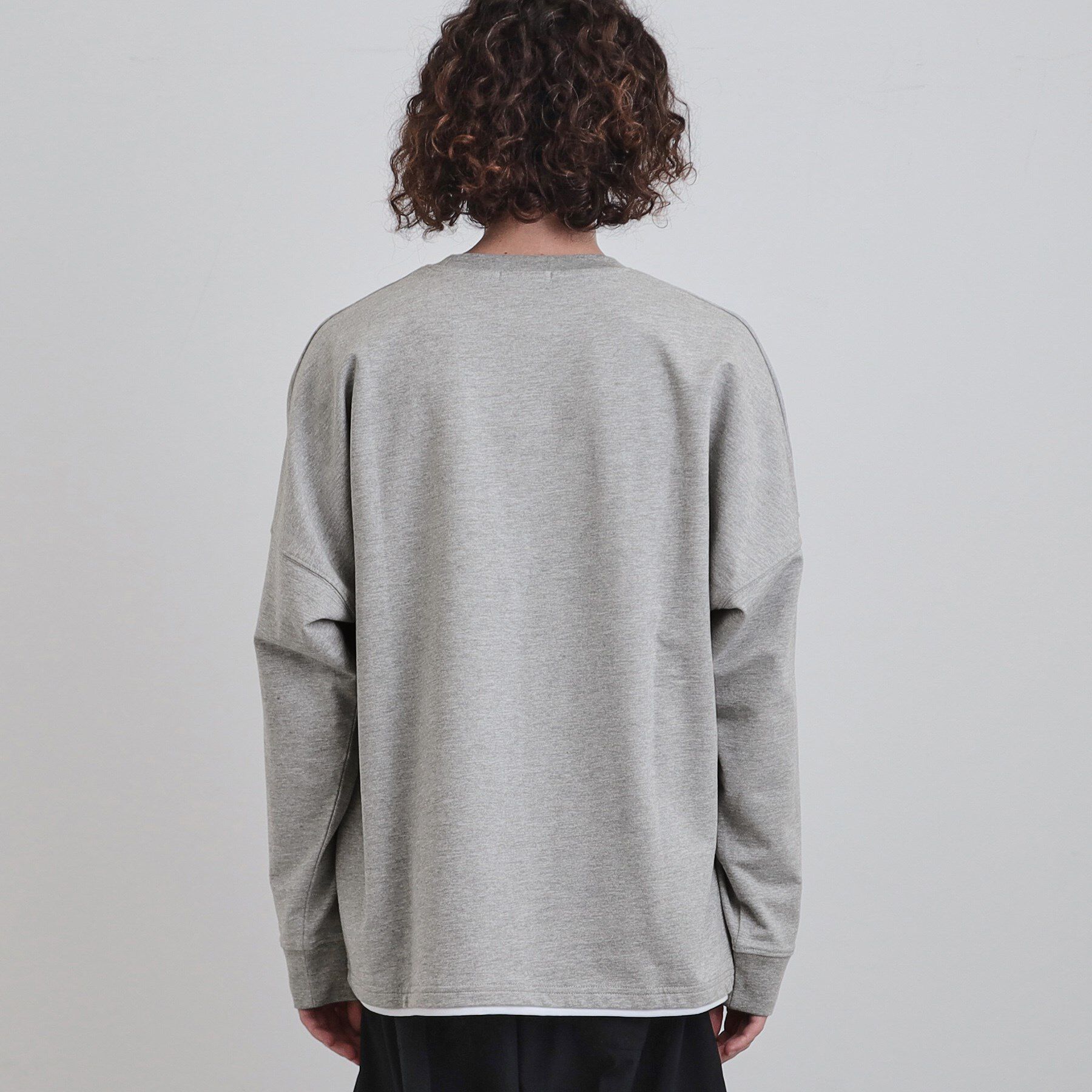 tk.TAKEO KIKUCHI「ドルマンレイヤードスウェット」|Tシャツ・カットソー|