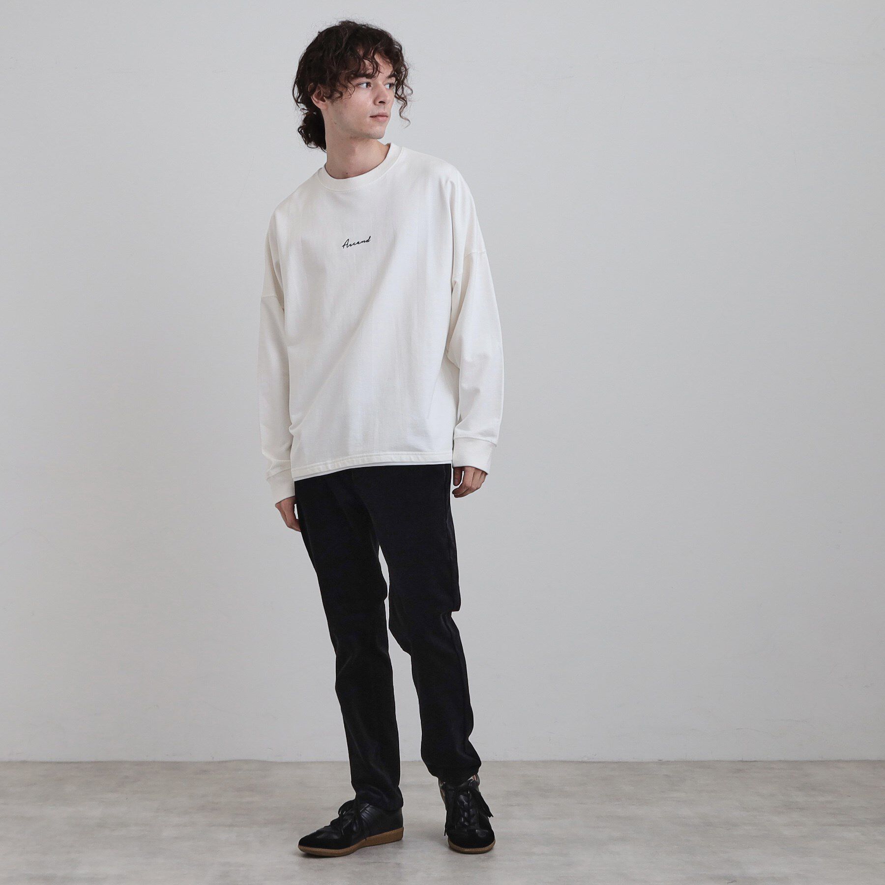 tk.TAKEO KIKUCHI「ドルマンレイヤードスウェット」|Tシャツ・カットソー|