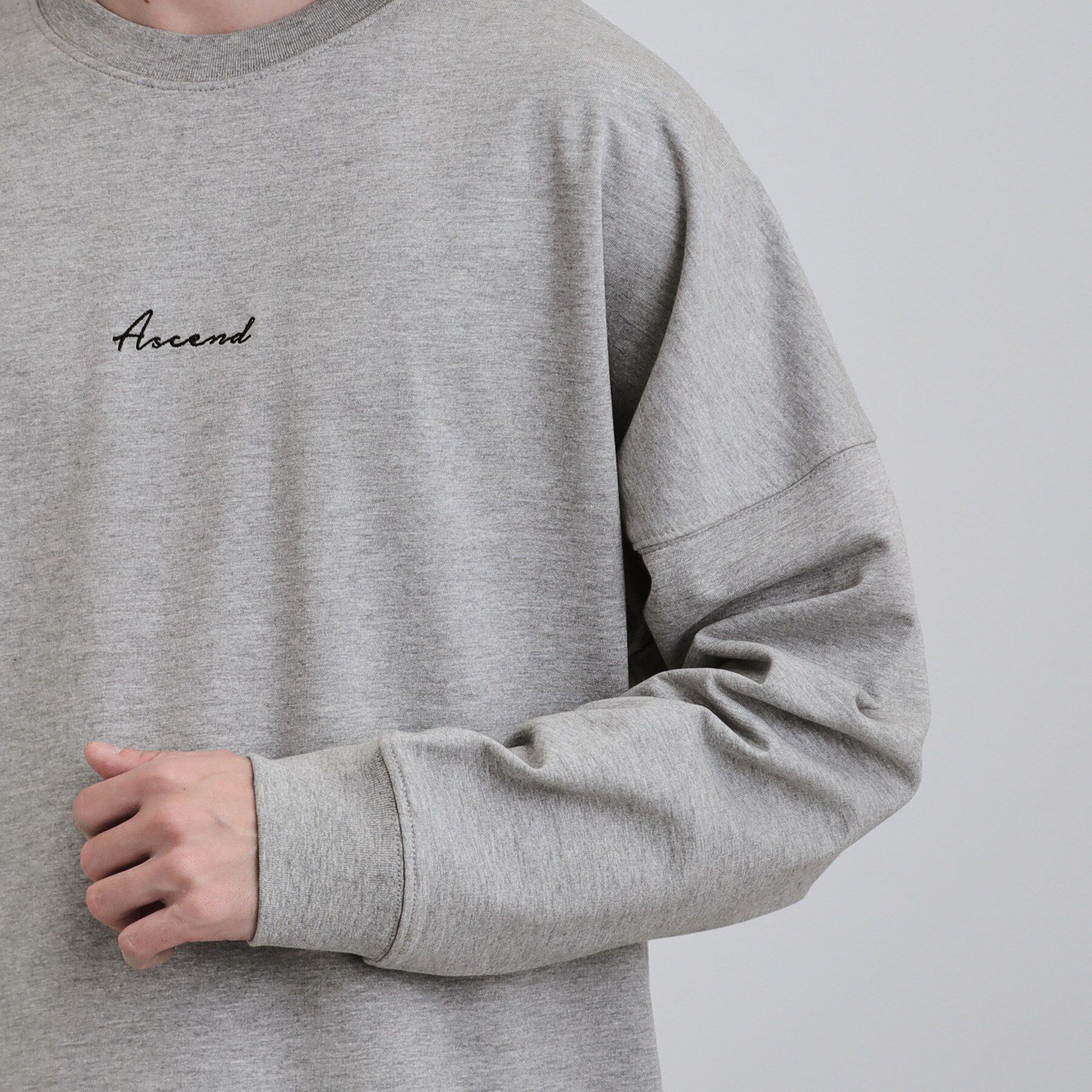 tk.TAKEO KIKUCHI「ドルマンレイヤードスウェット」|Tシャツ・カットソー|