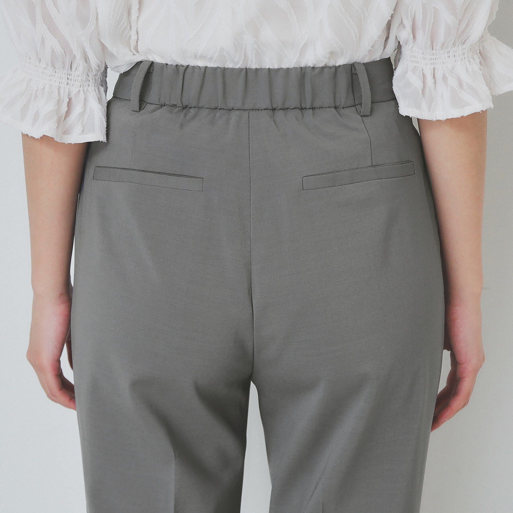 index「ストレッチテーパードパンツ/セットアップ対応【洗濯機洗い可/抗ピル/接触冷感】」|その他|