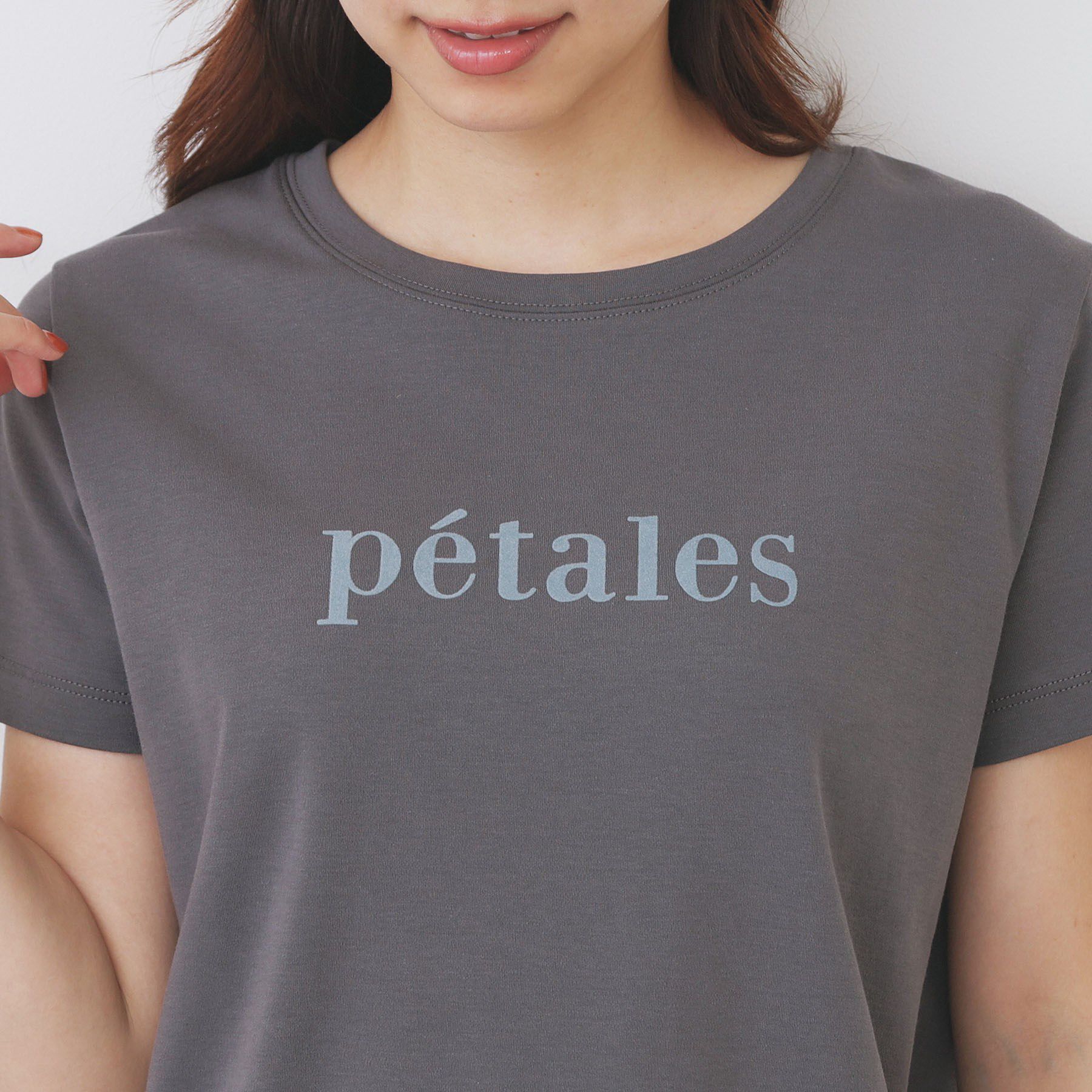 index「《S-LLサイズ》フロッキーロゴTシャツ【接触冷感/UVケア/洗濯機洗い可】」|Tシャツ・カットソー|