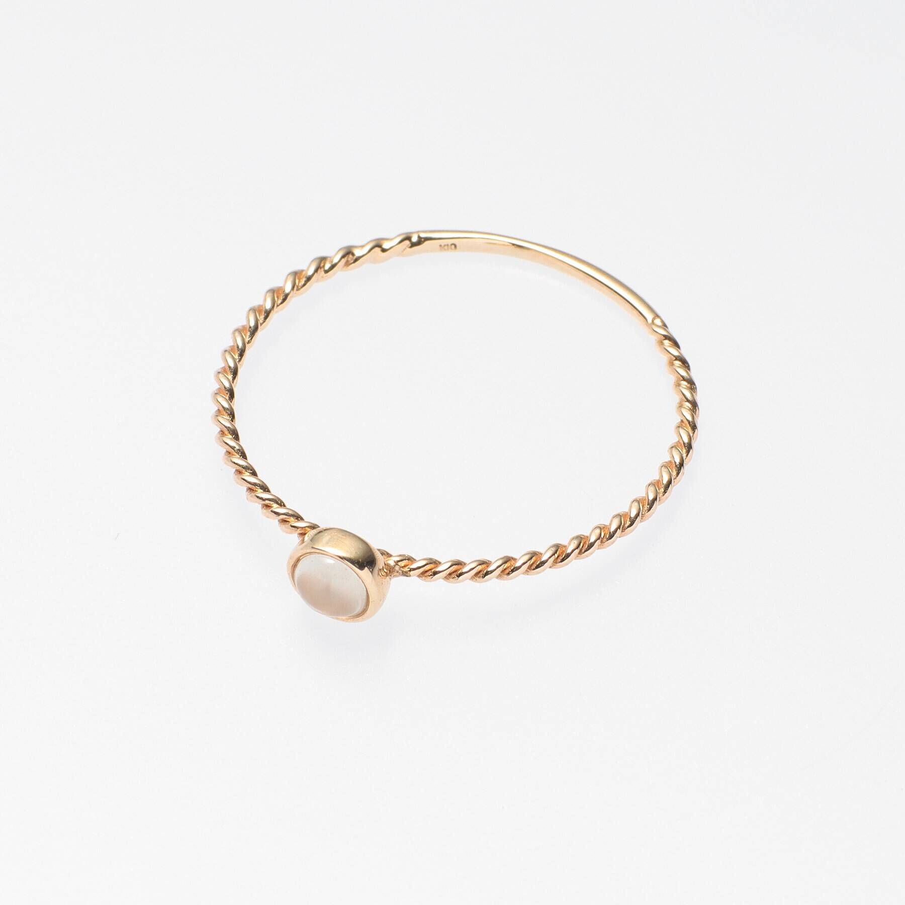 OPAQUE.CLIP「K10 天然石リング」|リング|