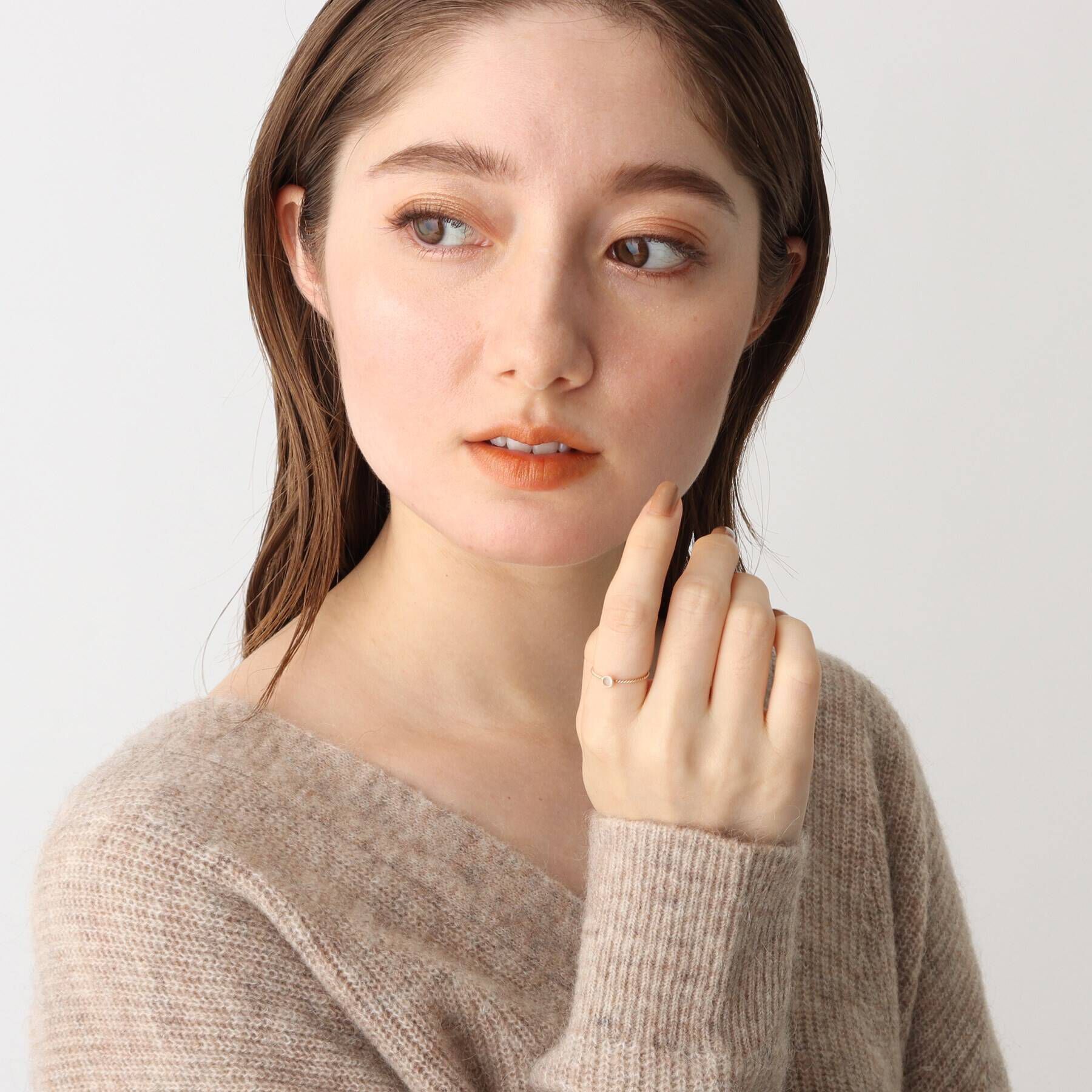 OPAQUE.CLIP「K10 天然石リング」|リング|