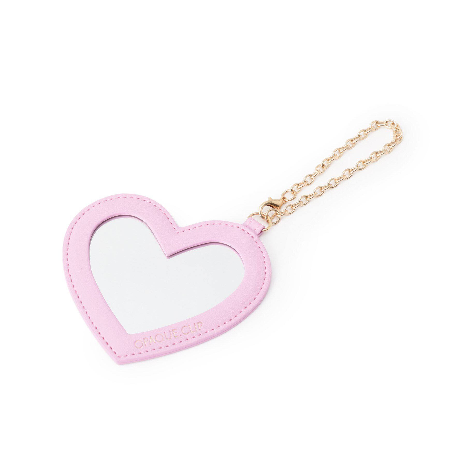OPAQUE.CLIP「ハートシェイプミラーチャーム」|キーケース|