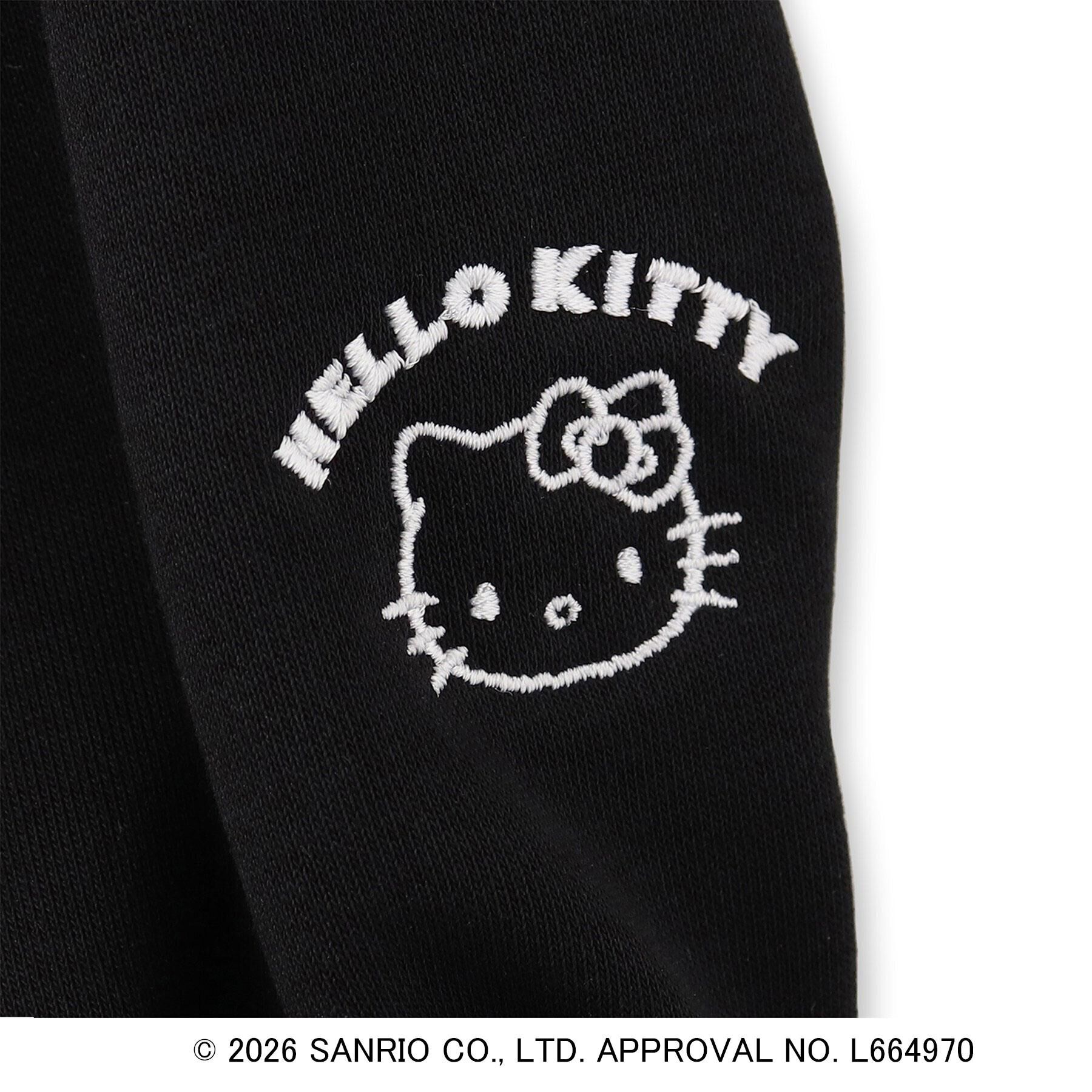 OPAQUE.CLIP「◆【ハローキティ】ワンポイント刺しゅう入り裏毛プルオーバー」|パーカー|