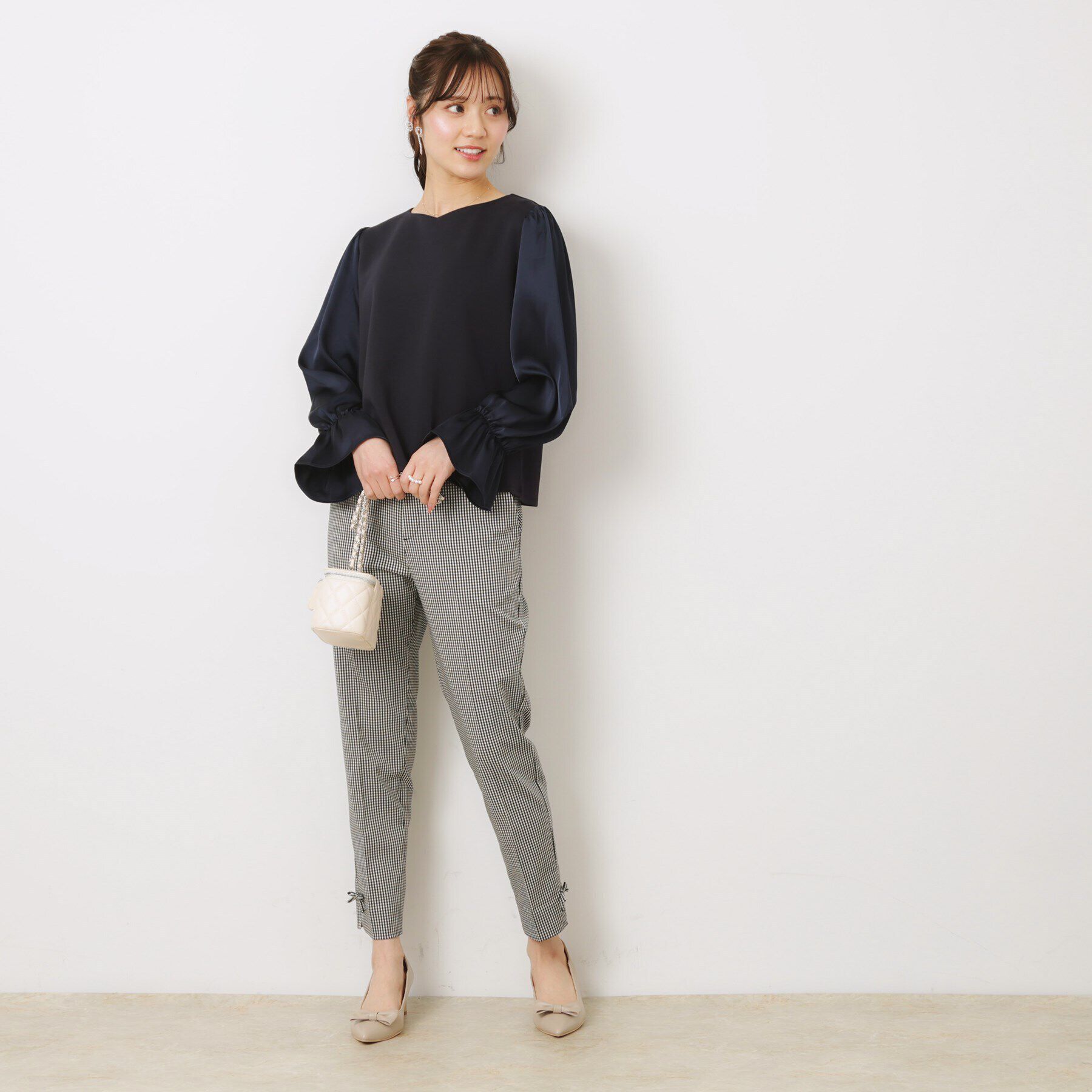 Couture broach「ハートネックドッキングプルオーバー」|Tシャツ・カットソー|