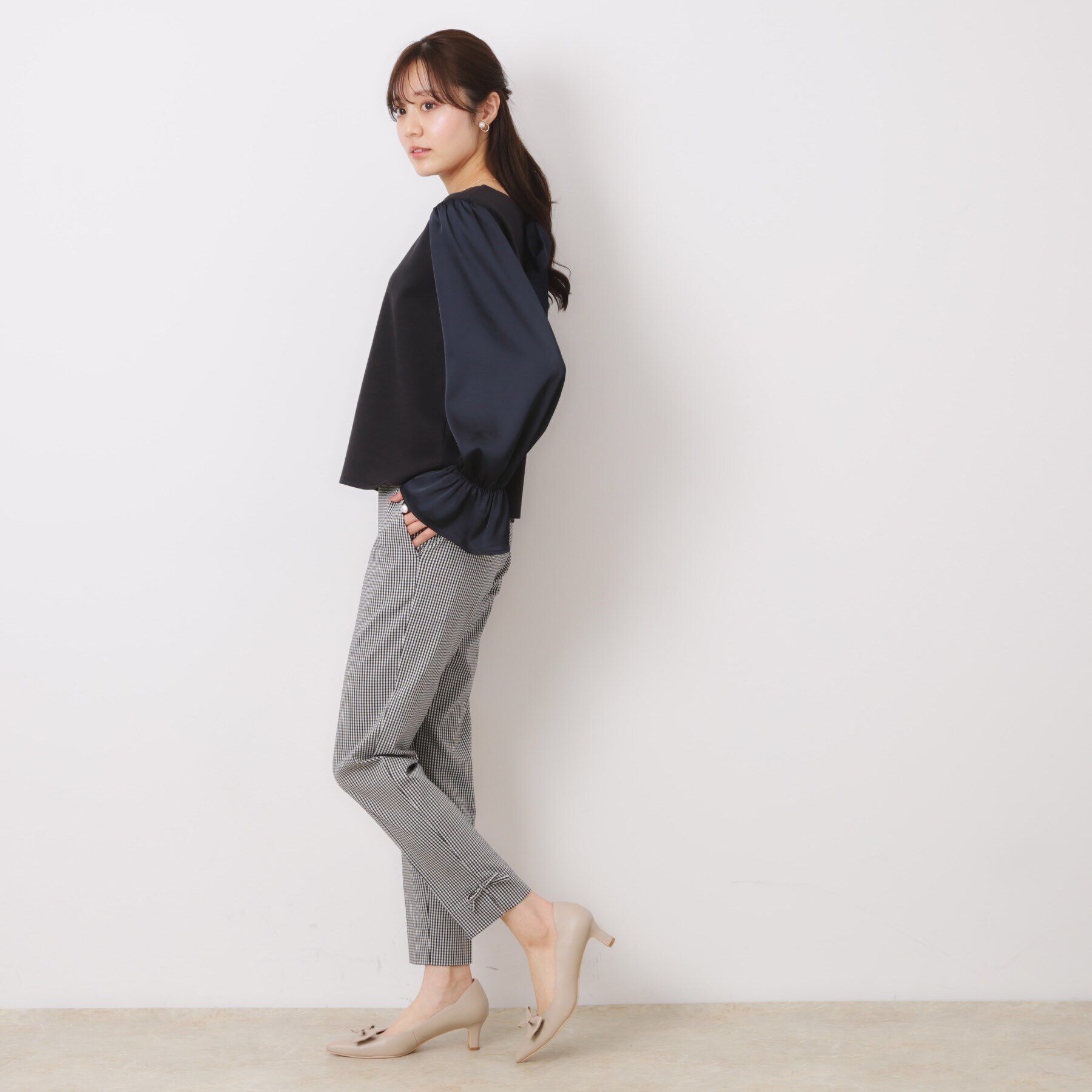 Couture broach「ハートネックドッキングプルオーバー」|Tシャツ・カットソー|