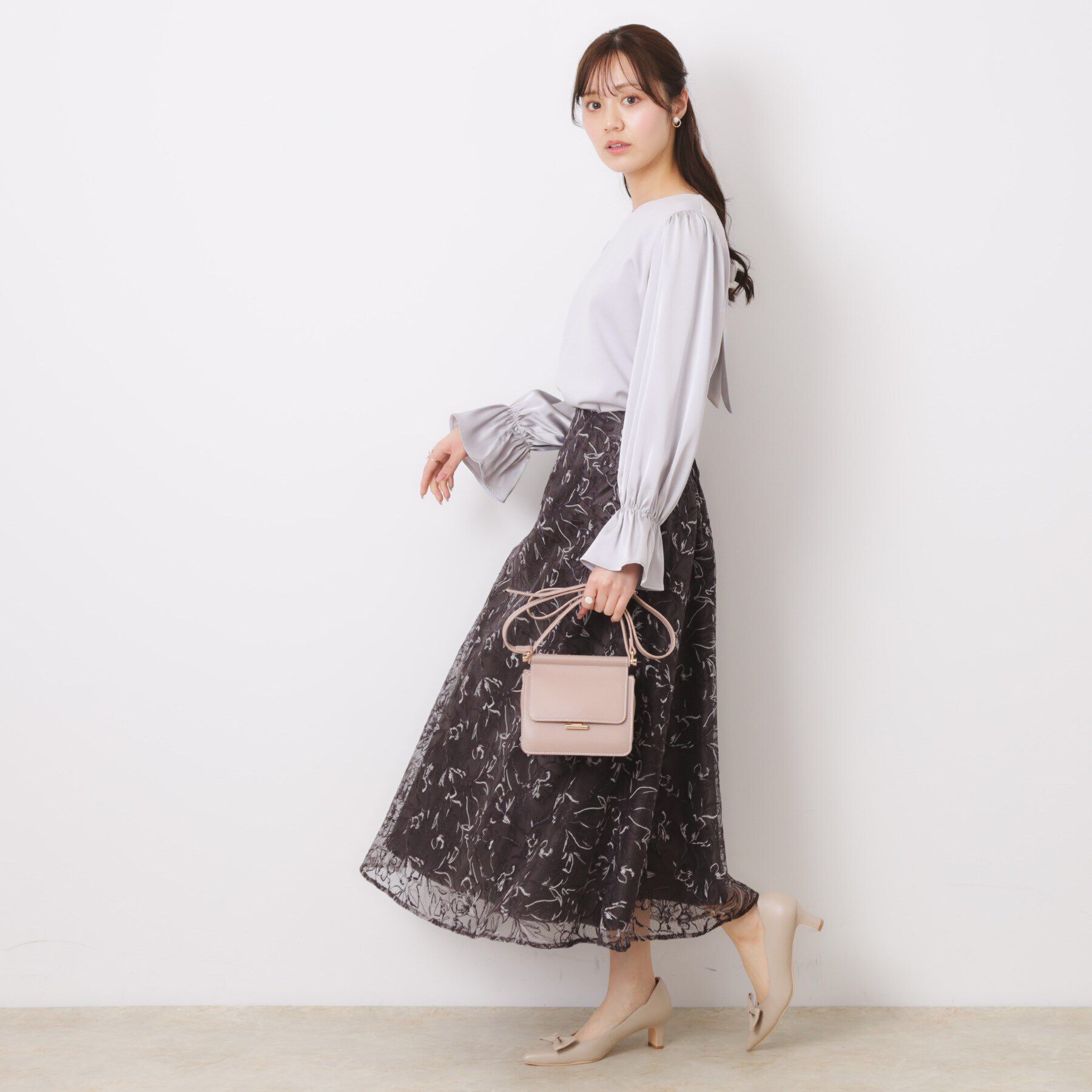 Couture broach「ハートネックドッキングプルオーバー」|Tシャツ・カットソー|