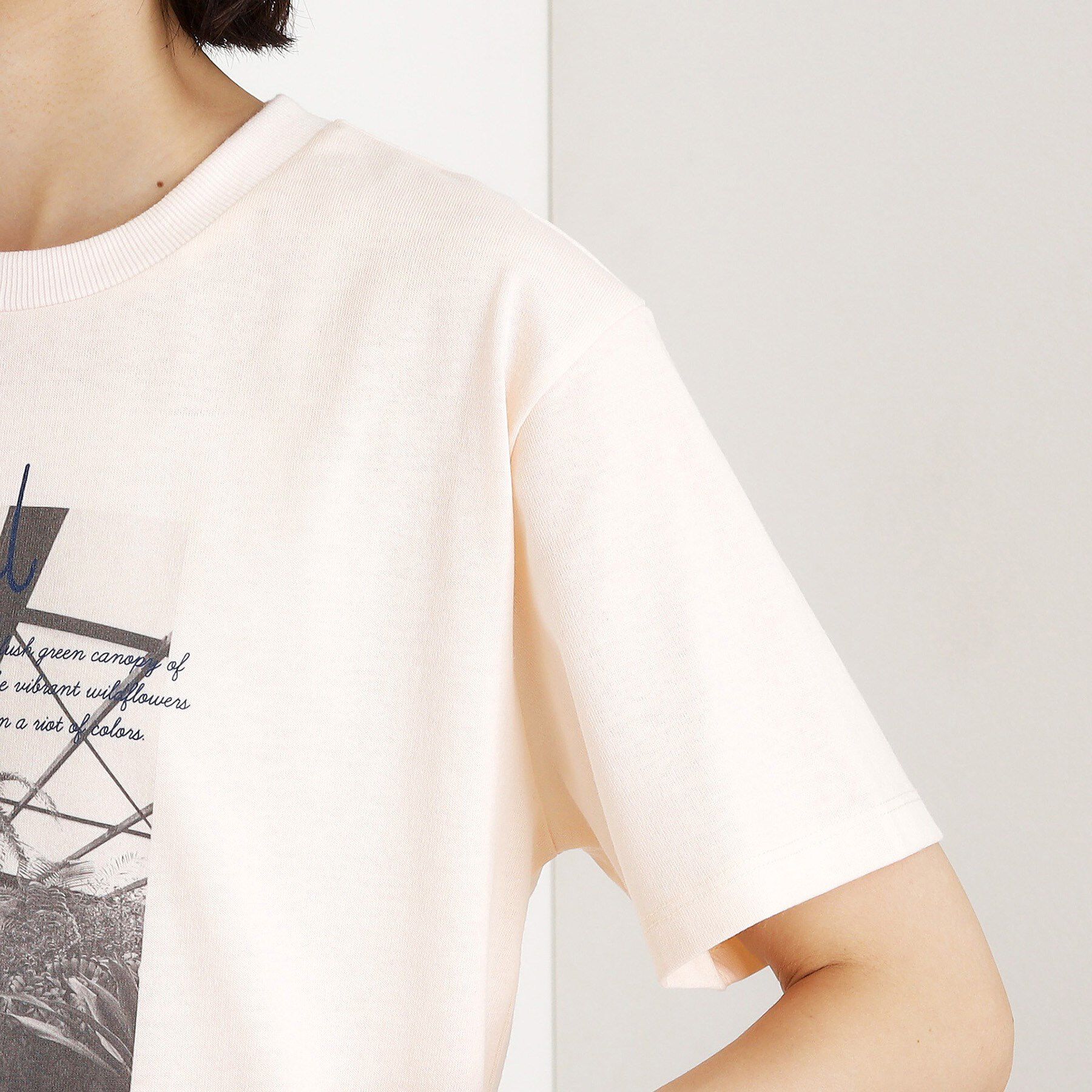 THE SHOP TK「カレッジ＆フォトプリントTシャツ【洗濯機OK】」|Tシャツ・カットソー|