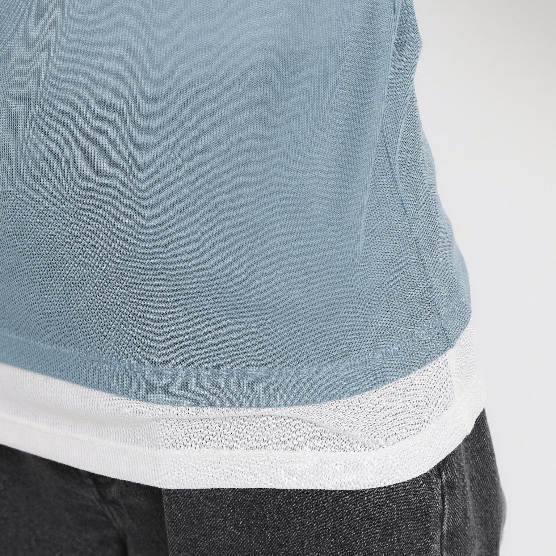 THE SHOP TK「配色テレコカットソー」|Tシャツ・カットソー|