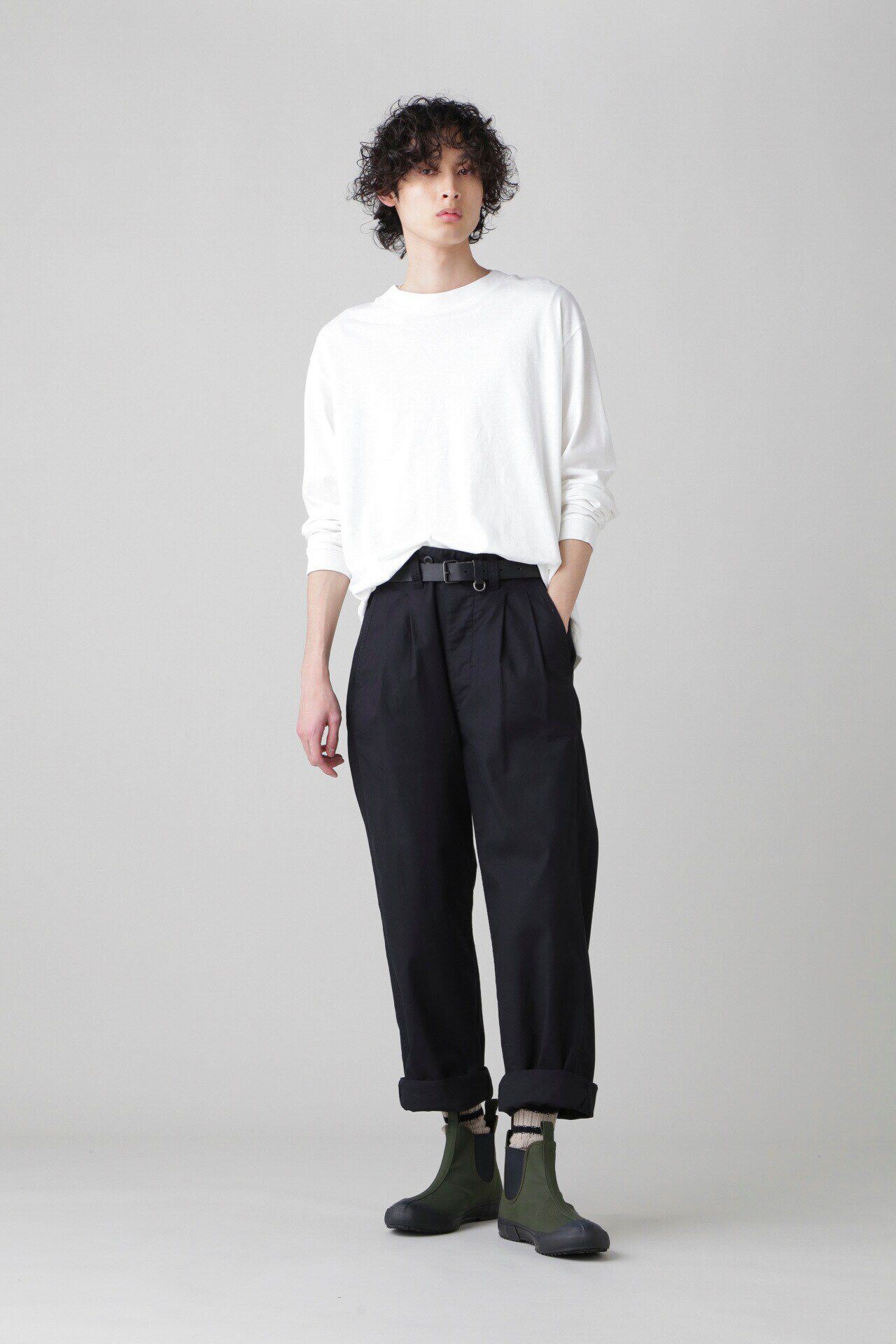 MHL.「COTTON LINEN JERSEY」|Tシャツ・カットソー|