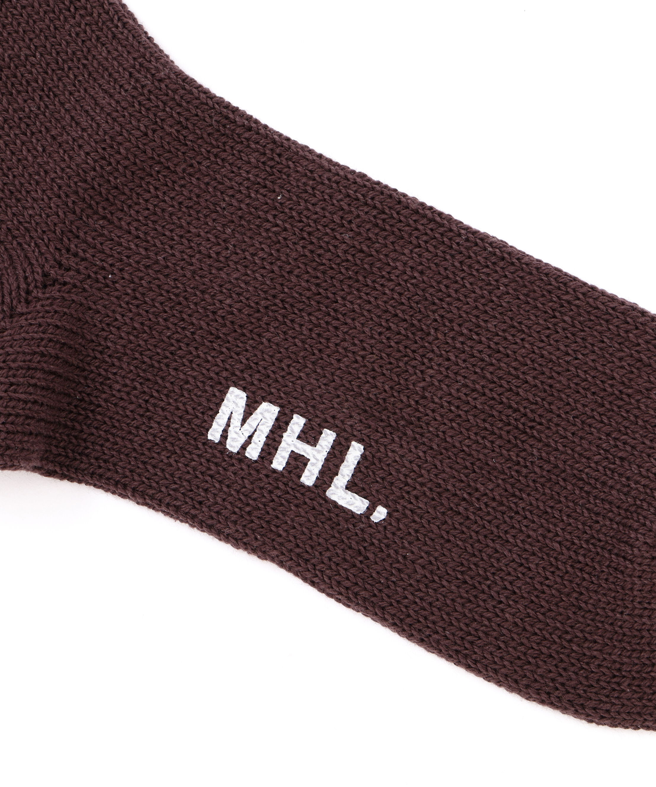 MHL.「RECYCLED COTTON RIB SOCKS」|ソックス|