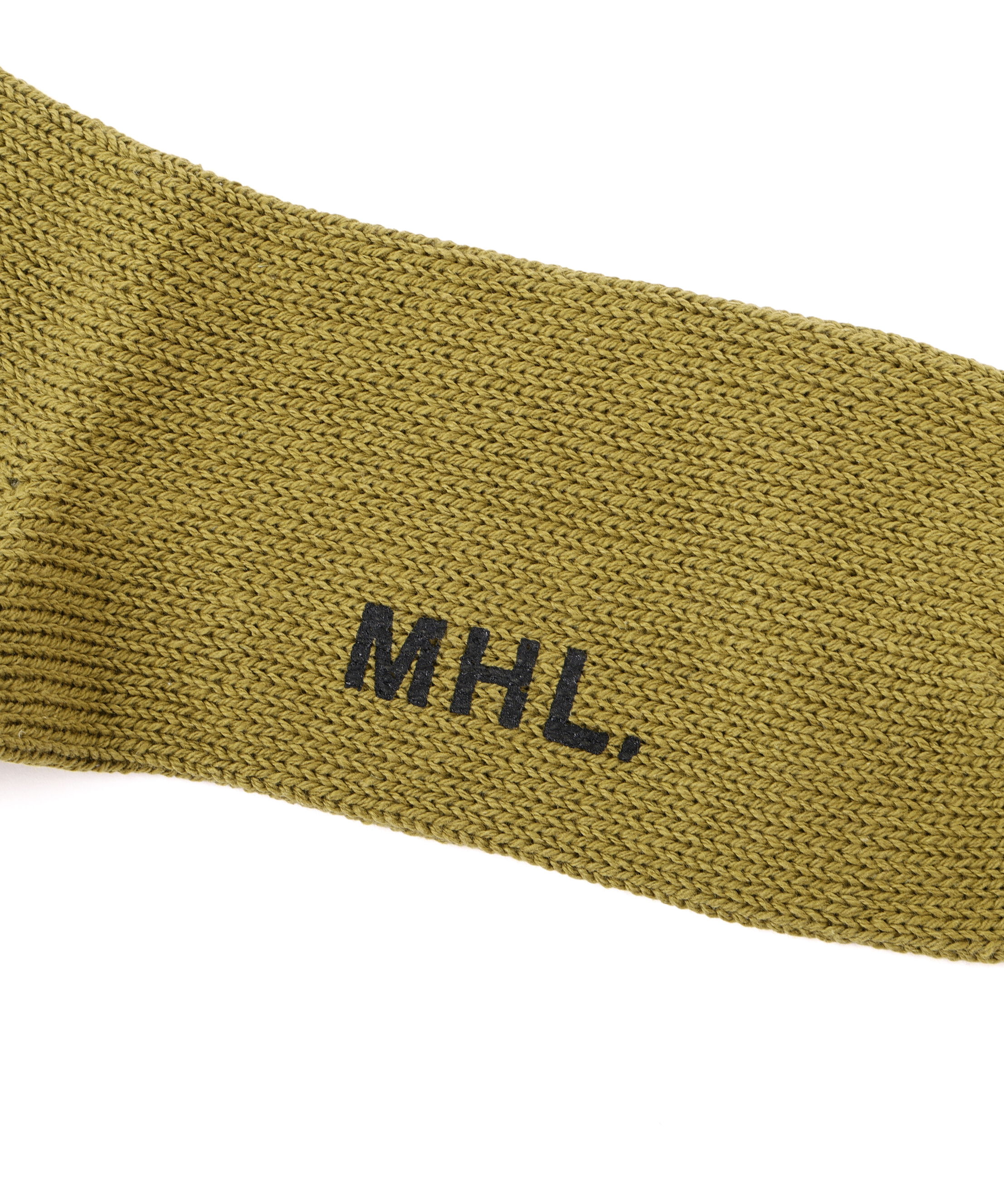 MHL.「RECYCLED COTTON RIB SOCKS」|ソックス|