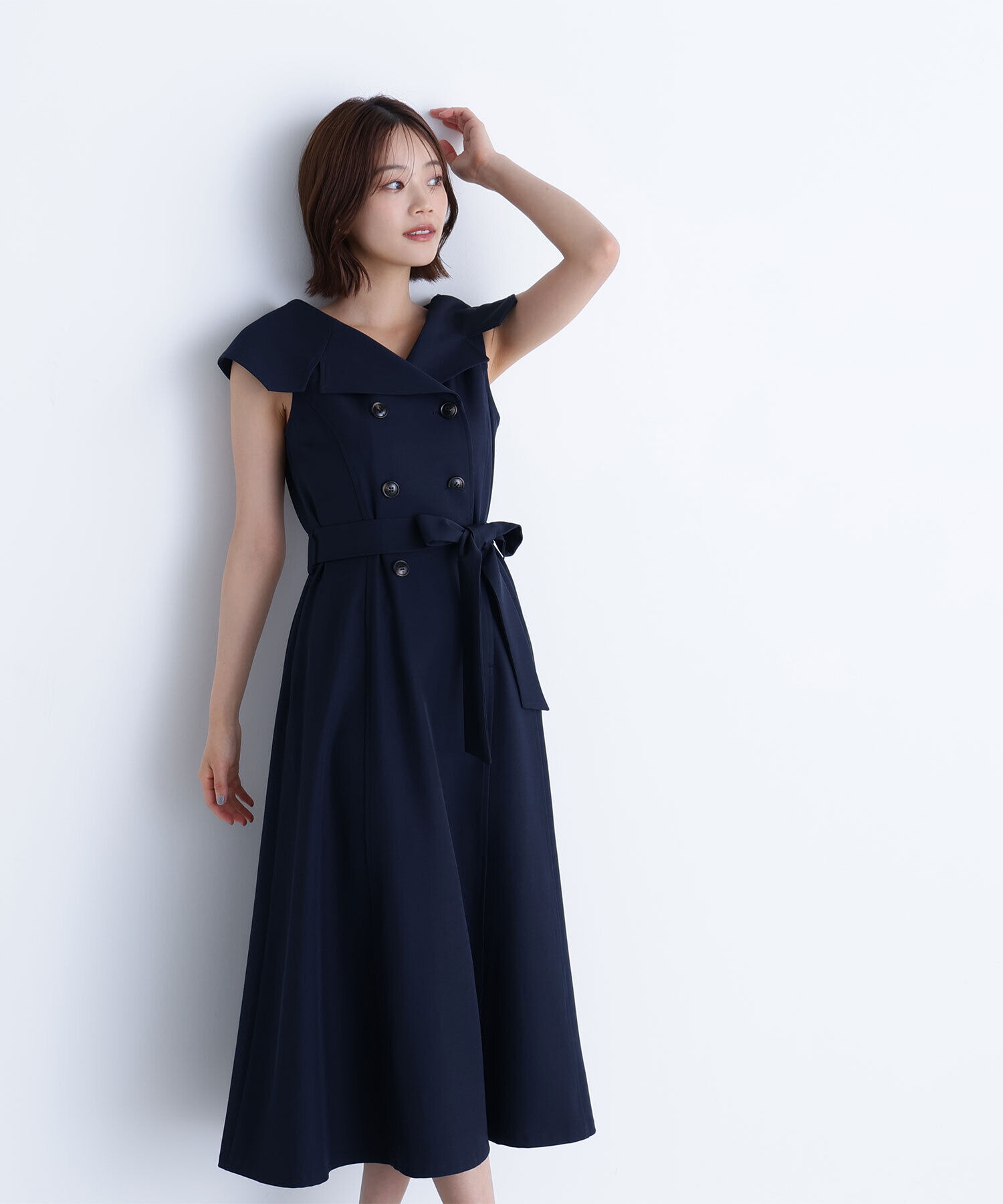  「トレンチディテールワンピース」|ワンピース|