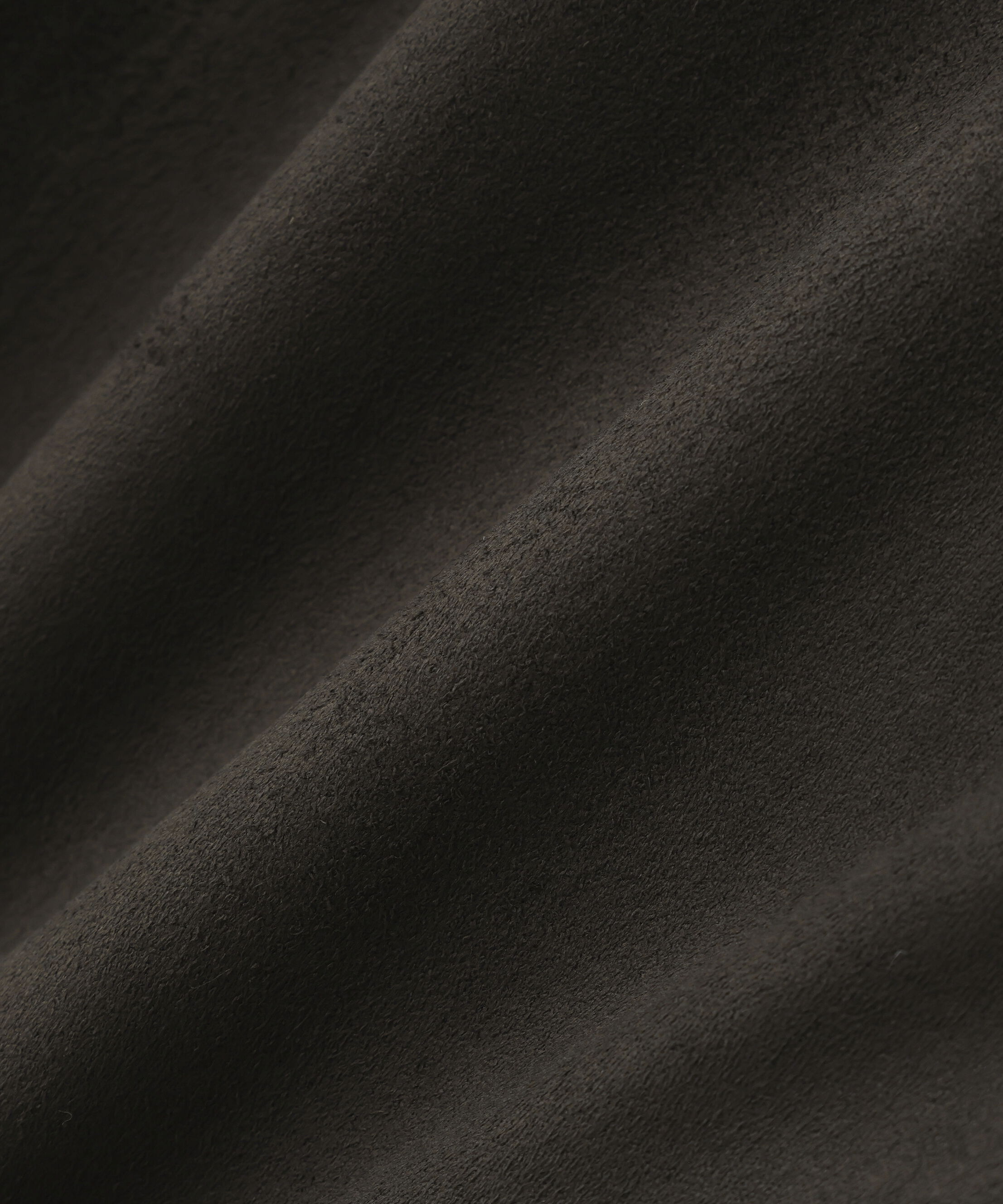  「ステンカラーフェイクスエードブルゾン」|ブルゾン・スタジャン|