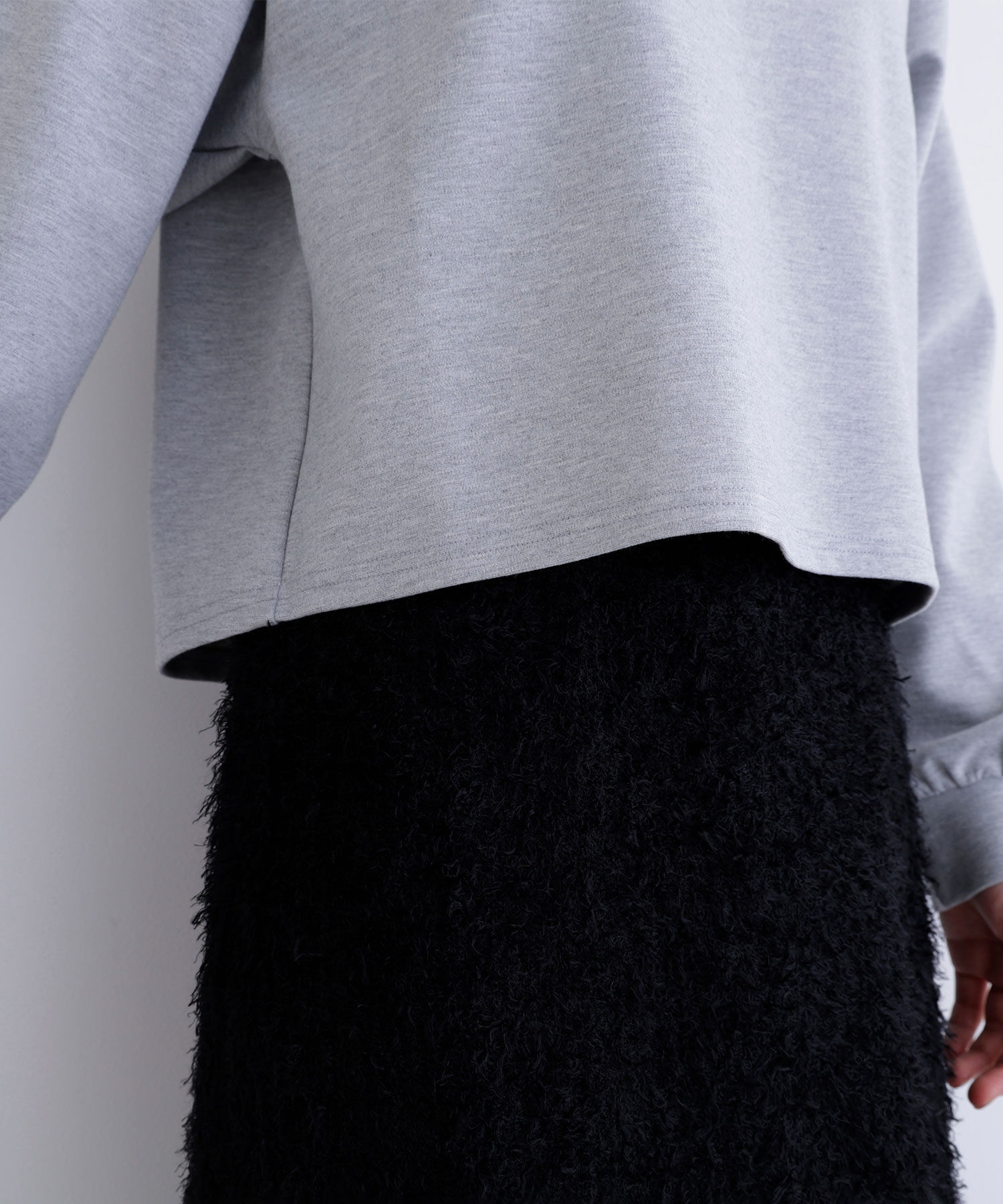  「クロップドポロカラートップス」|Tシャツ・カットソー|