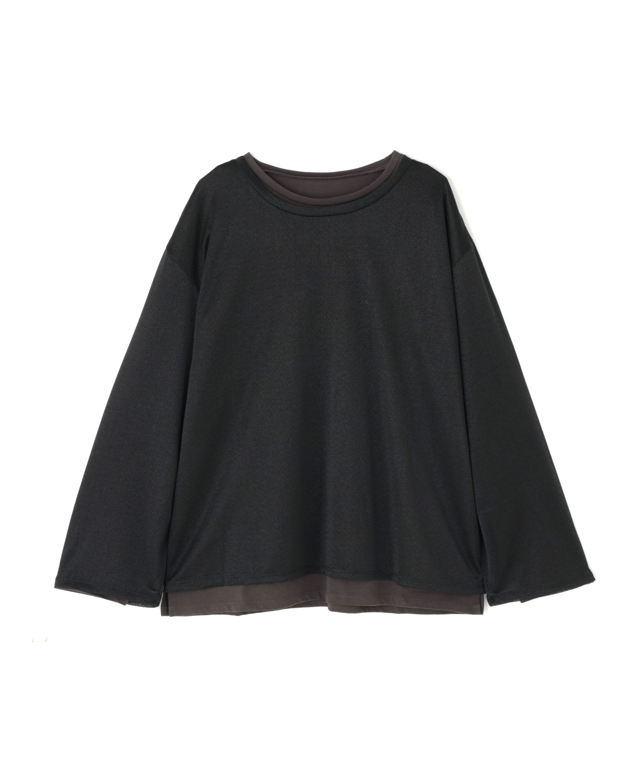  「シアーレイヤードカットソー」|Tシャツ・カットソー|