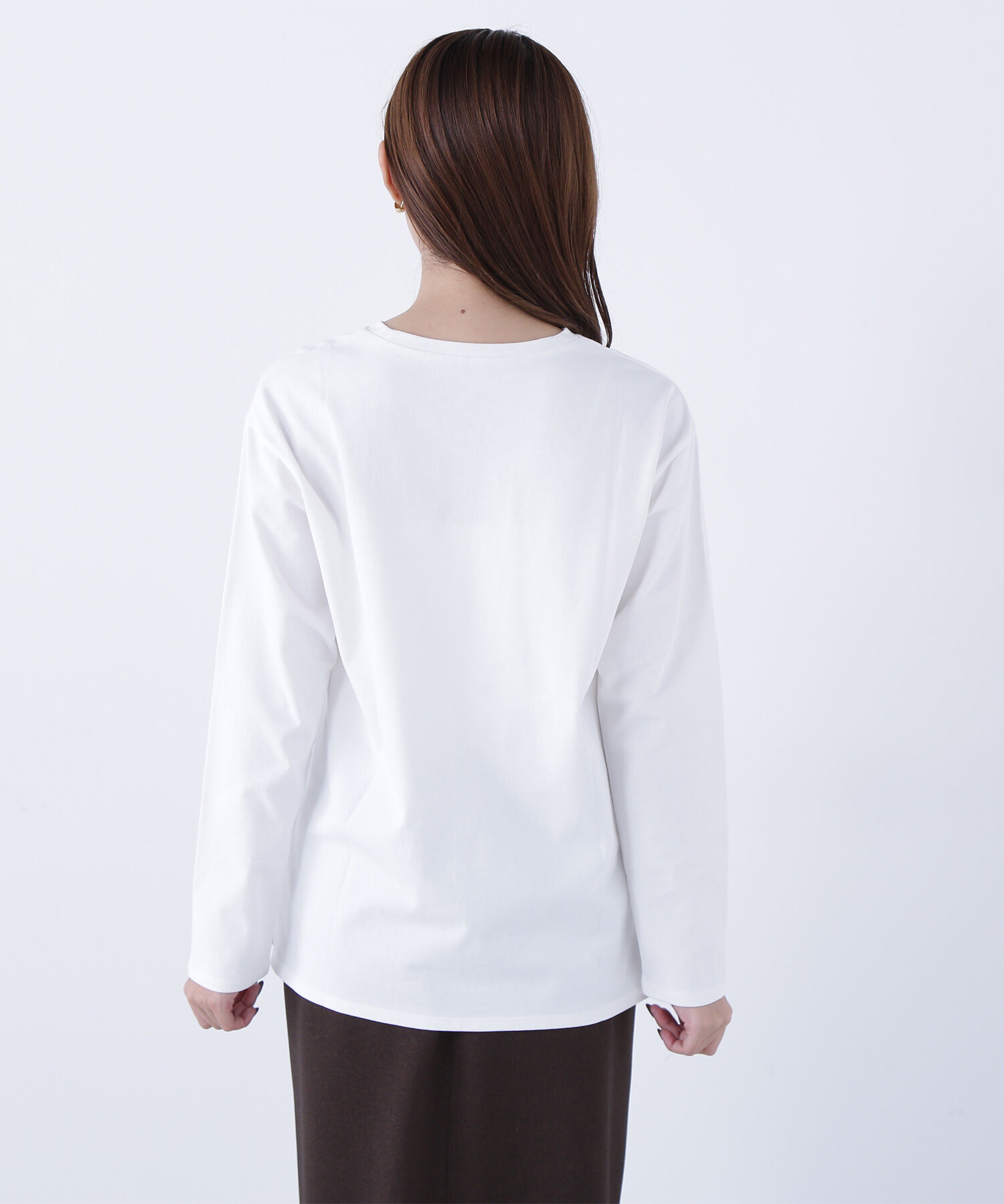  「シアーレイヤードカットソー」|Tシャツ・カットソー|