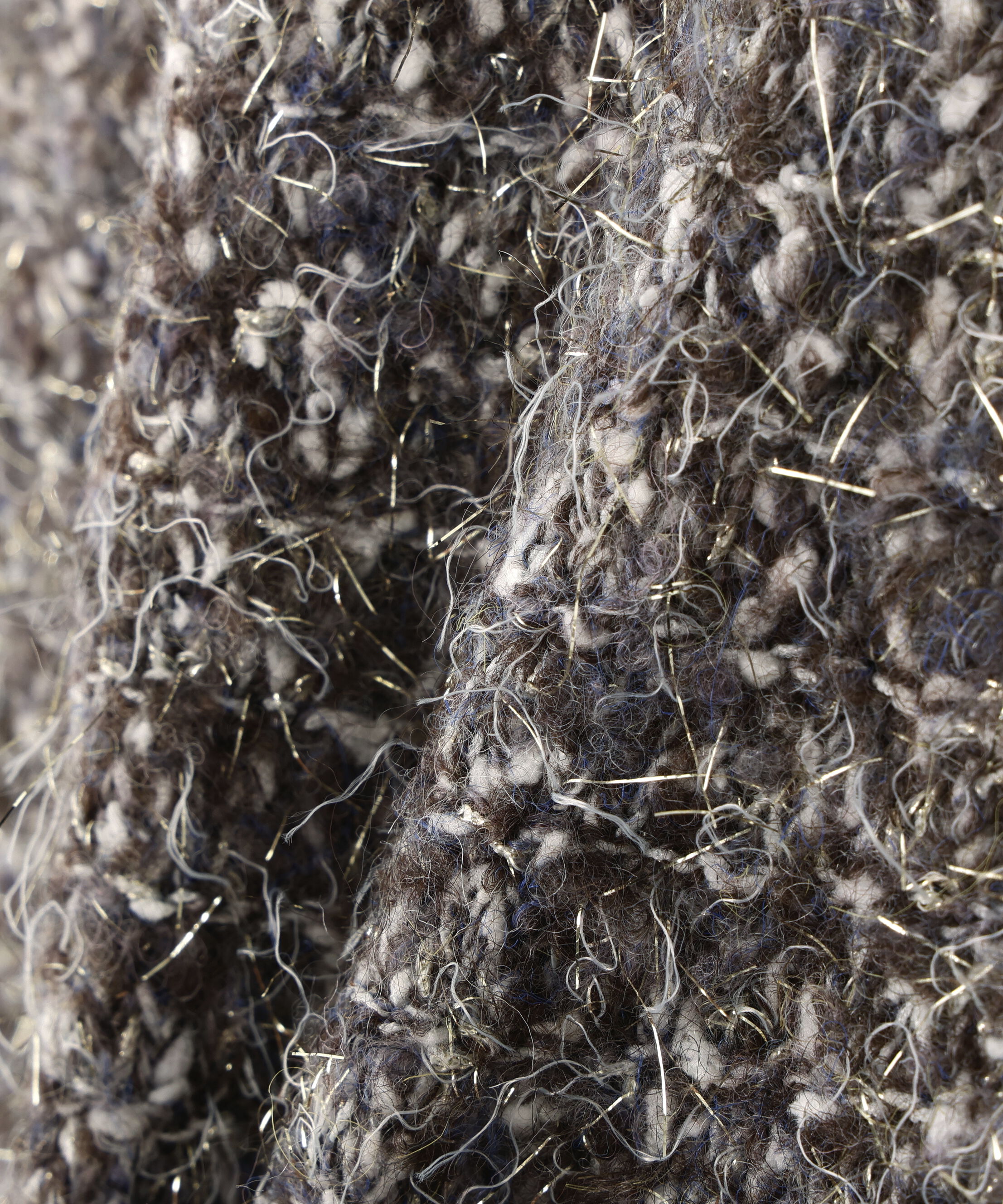  「ラメツイードニットジャケット」|ニット・セーター|