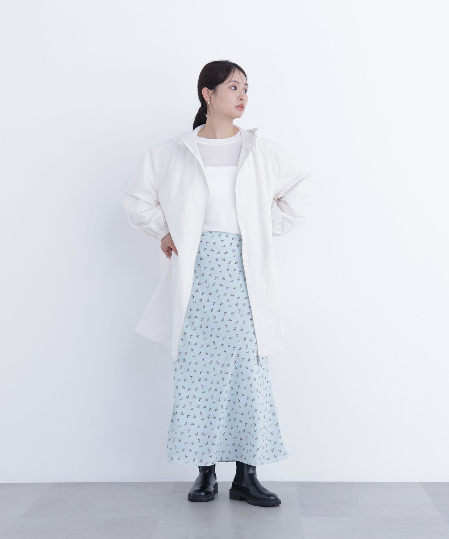  「〈N.〉ミドルフーディーブルゾン」|その他|