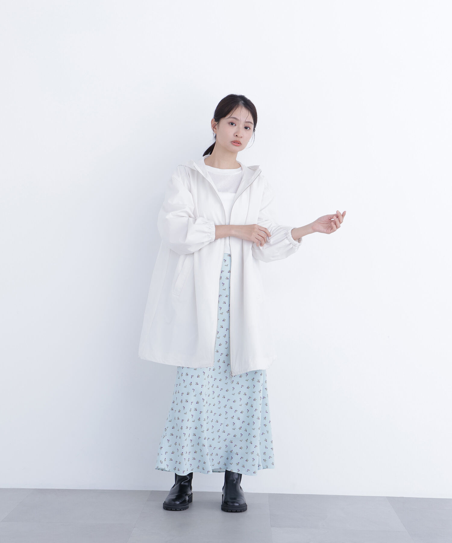  「〈N.〉ミドルフーディーブルゾン」|その他|