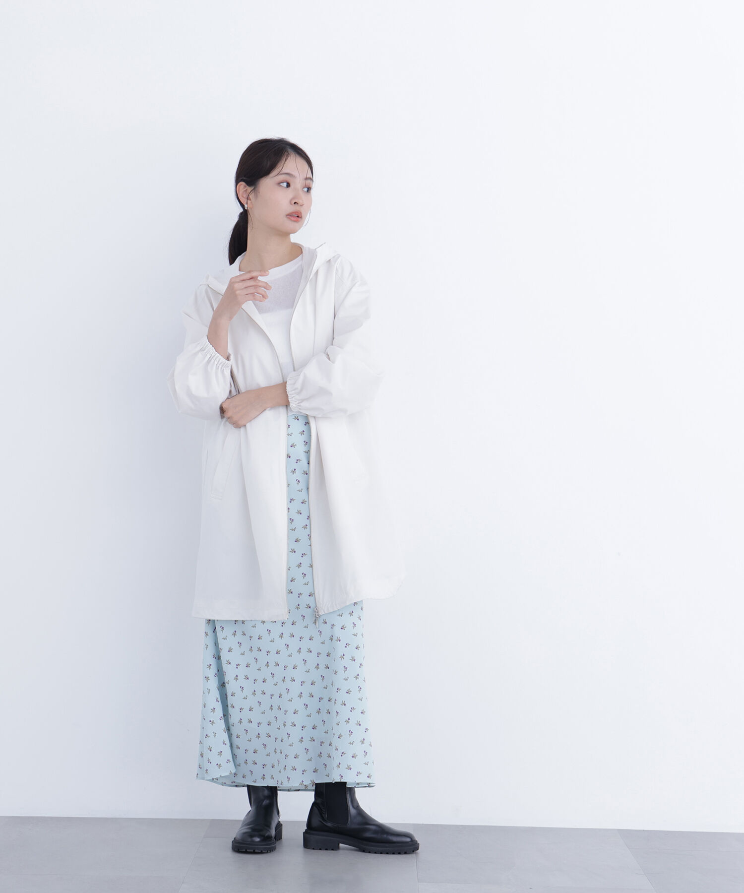  「〈N.〉ミドルフーディーブルゾン」|その他|