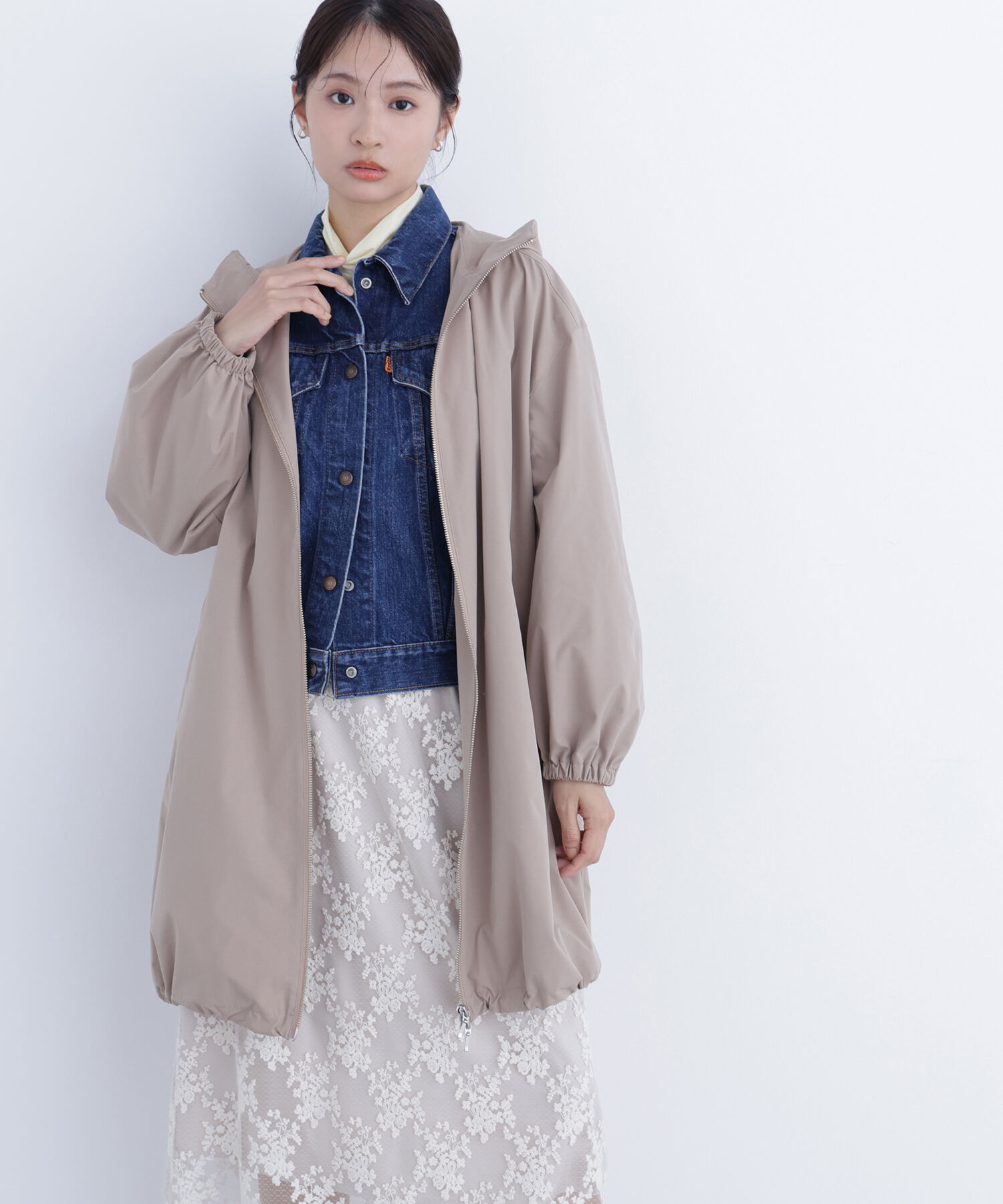  「〈N.〉ミドルフーディーブルゾン」|その他|