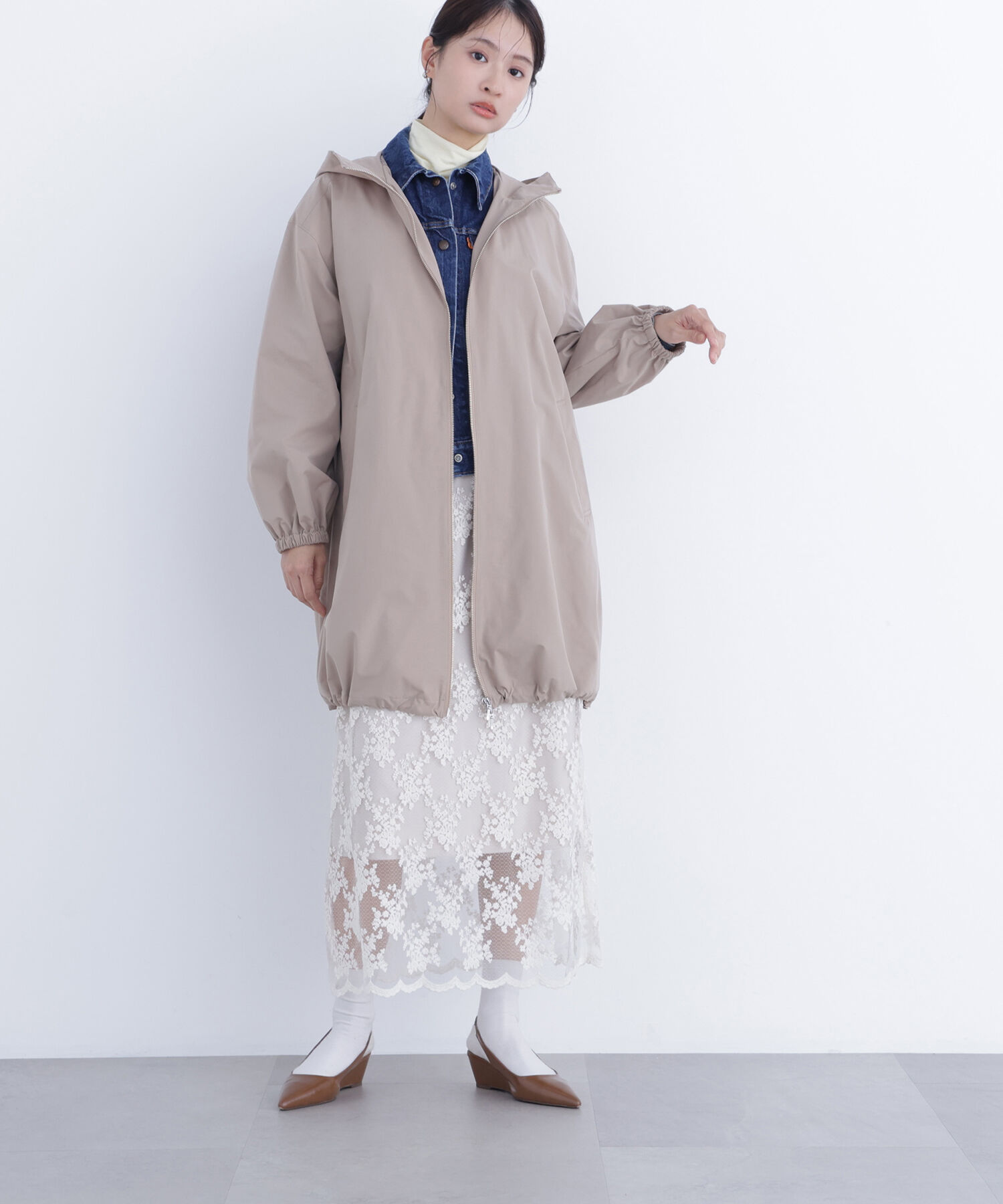  「〈N.〉ミドルフーディーブルゾン」|その他|