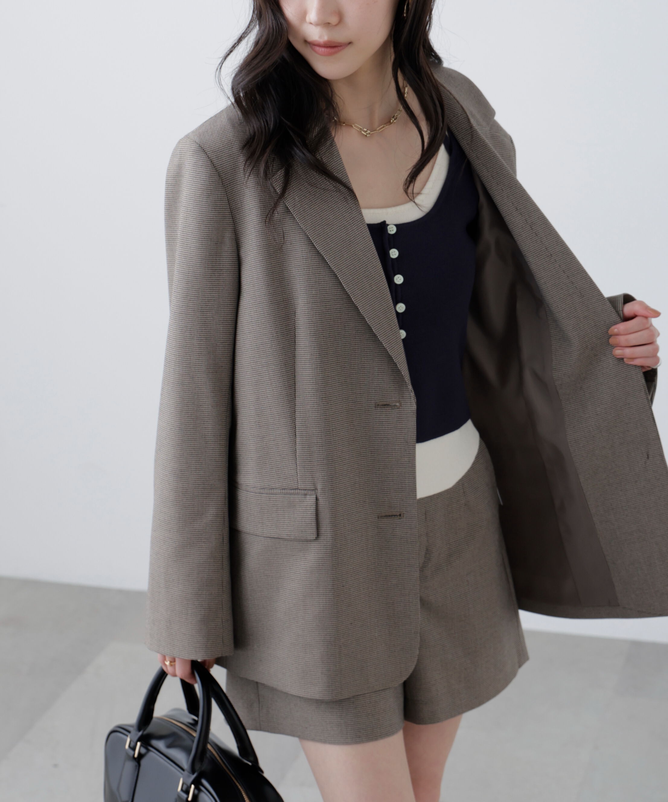  「〈セットアップ対応〉オーバーサイズシングルジャケット」|その他|