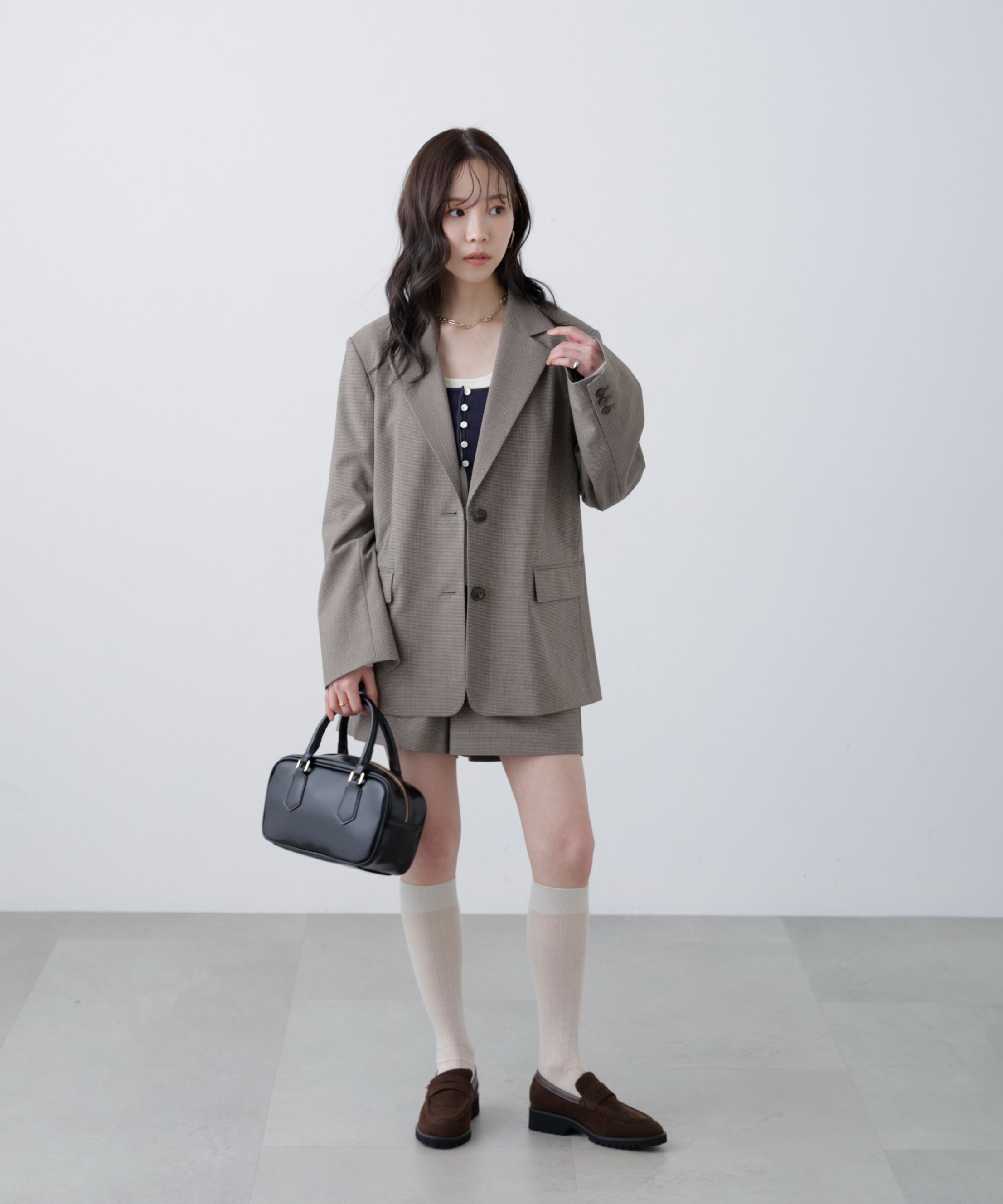  「〈セットアップ対応〉オーバーサイズシングルジャケット」|その他|