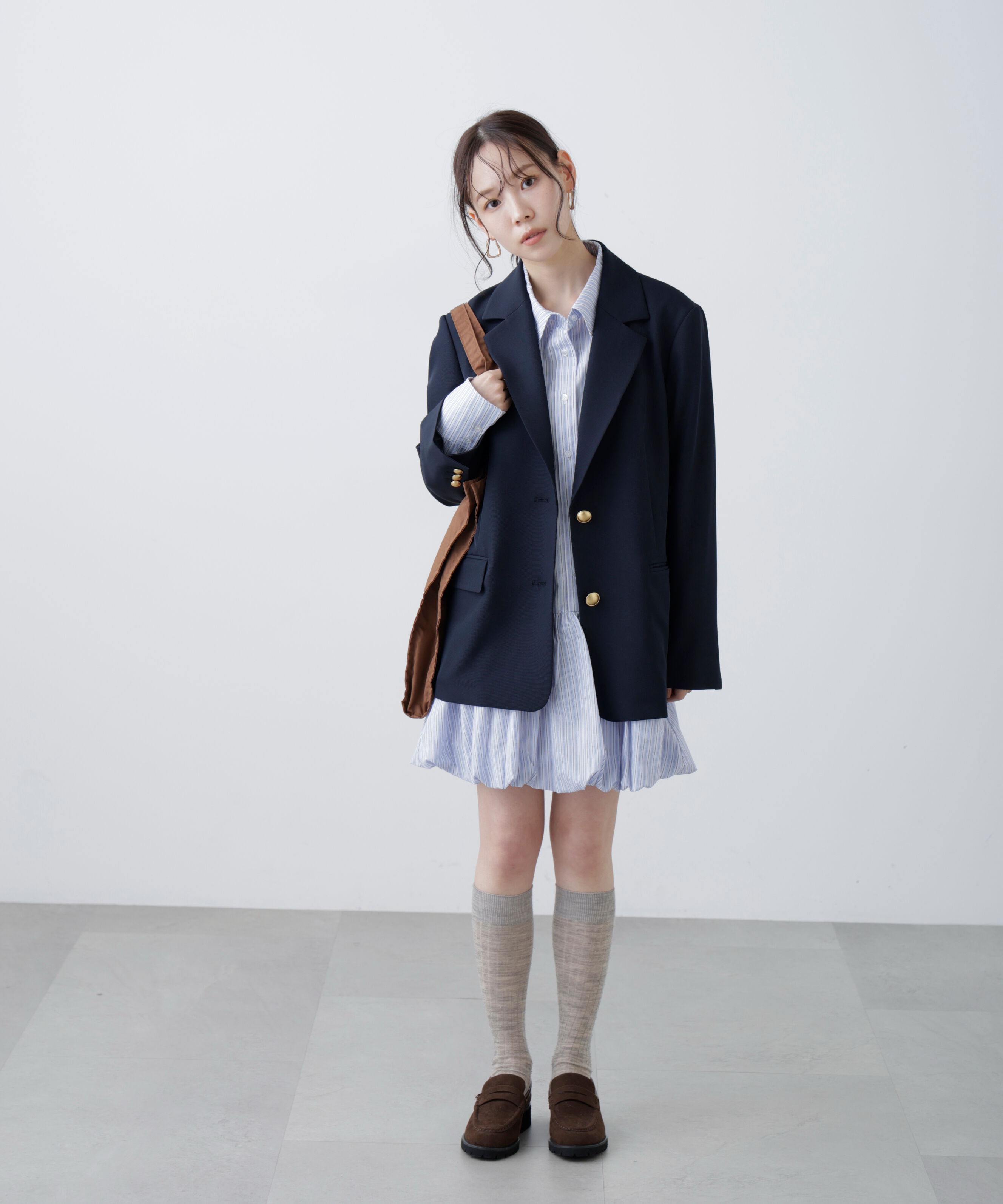  「〈セットアップ対応〉オーバーサイズシングルジャケット」|その他|